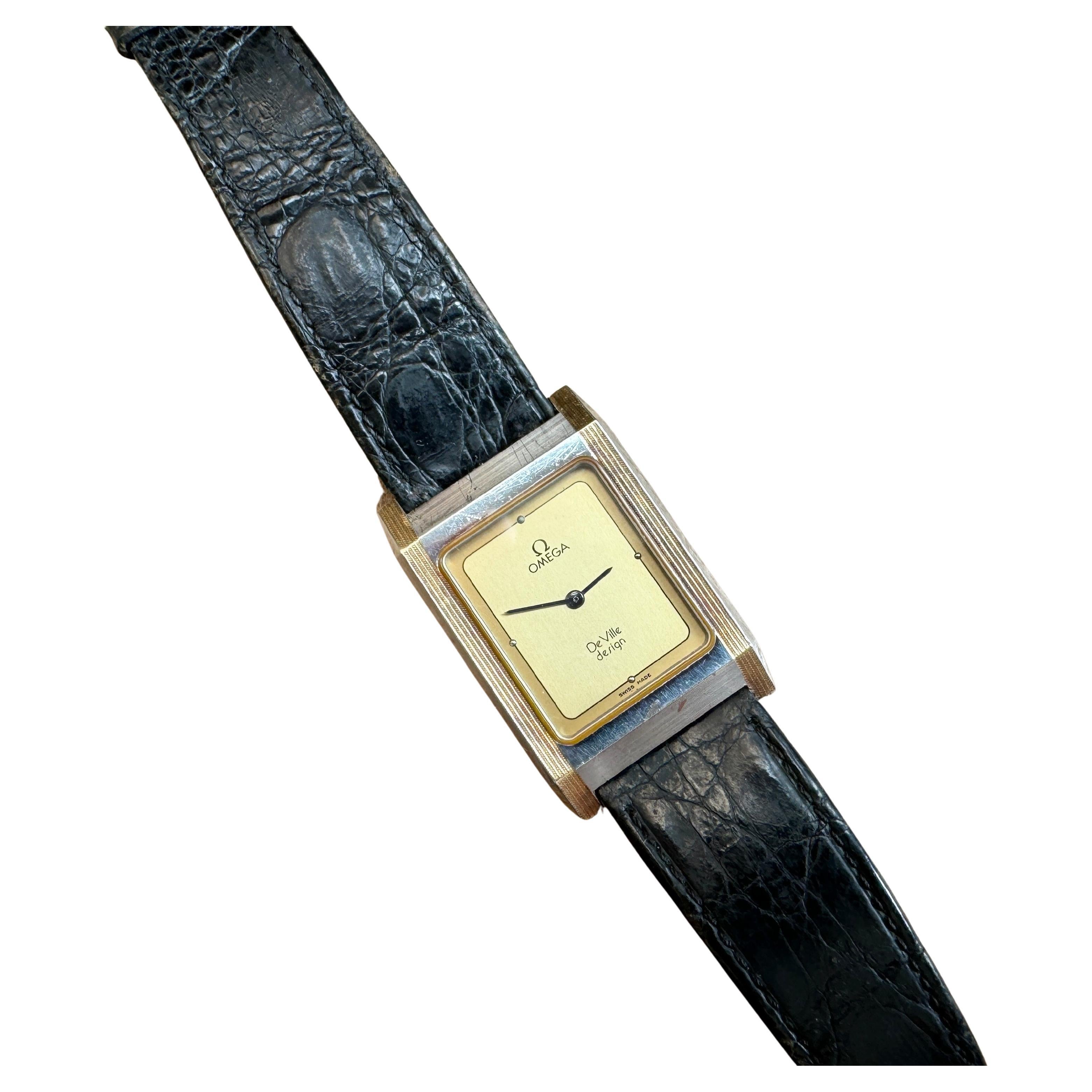 Omega De Ville Design Slim Two Tone 1387 Watch