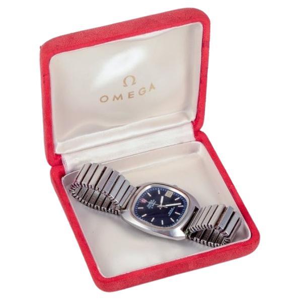 Omega, De Ville Electronic men's wristwatch. Approx. 1970.