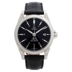 Omega De Ville GMT 4833.53.31, 39 mm, fonction GMT, automatique. vers 2006