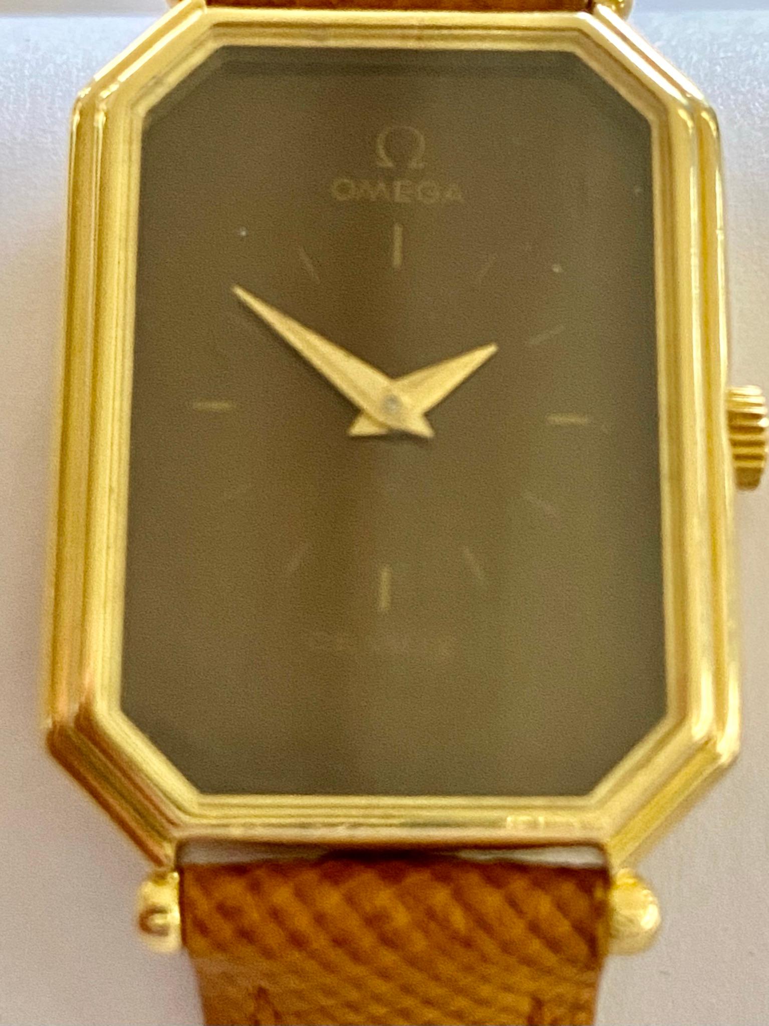 omega de ville ladies watch 1980