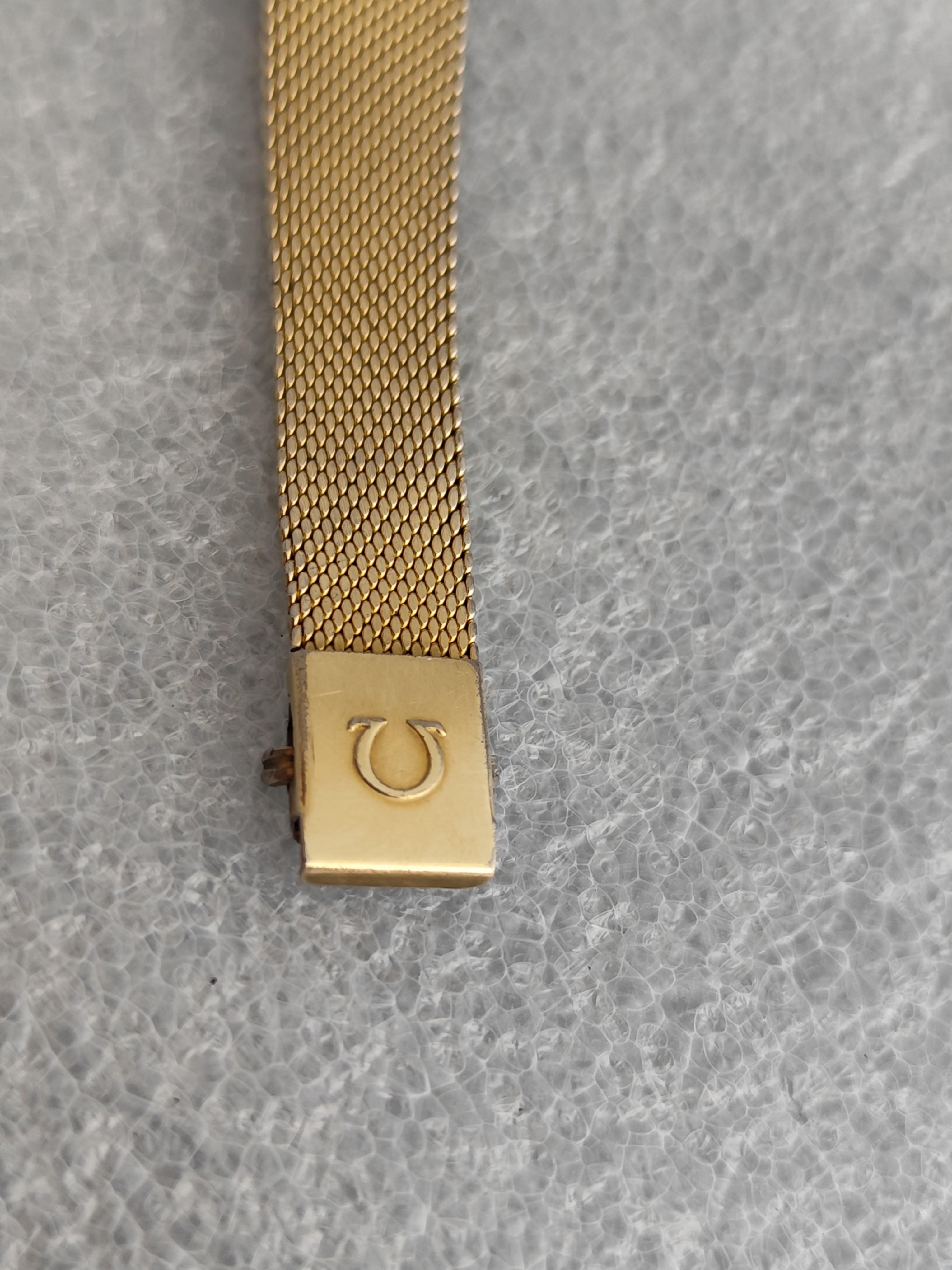 De las mujeres Reloj Omega De Ville chapado en oro Ref 7112075 En caja en venta