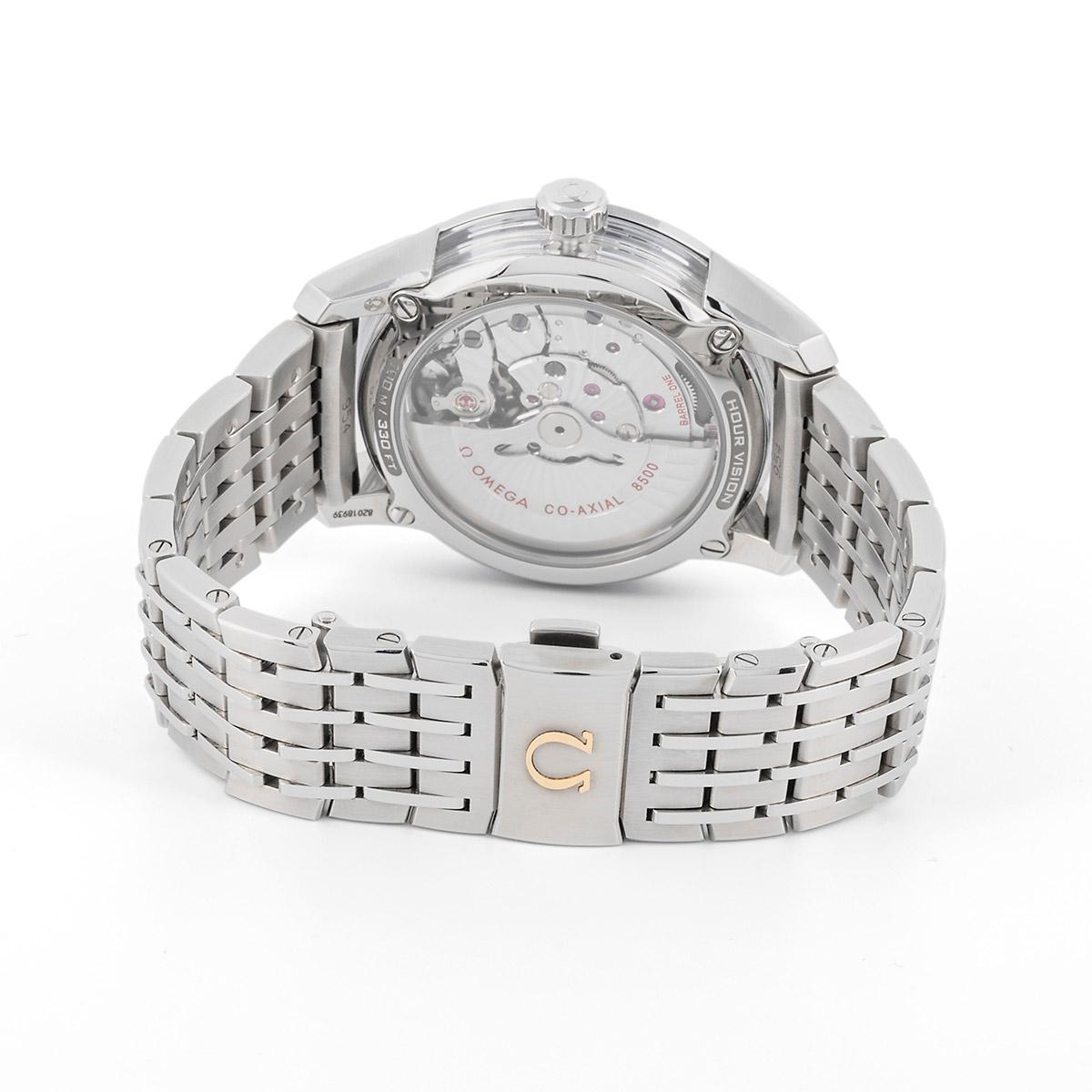 Omega De Ville Hour Vision steel case and bracelet en vente 2
