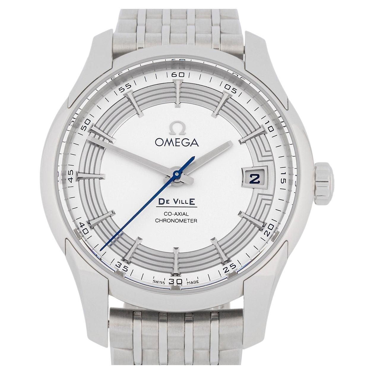 Omega De Ville Hour Vision steel case and bracelet
