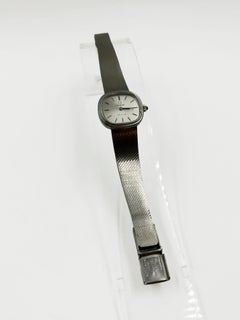 Omega De Ville Damenarmbanduhr mit originalem Gitterarmband, Swiss Made, CIRCA