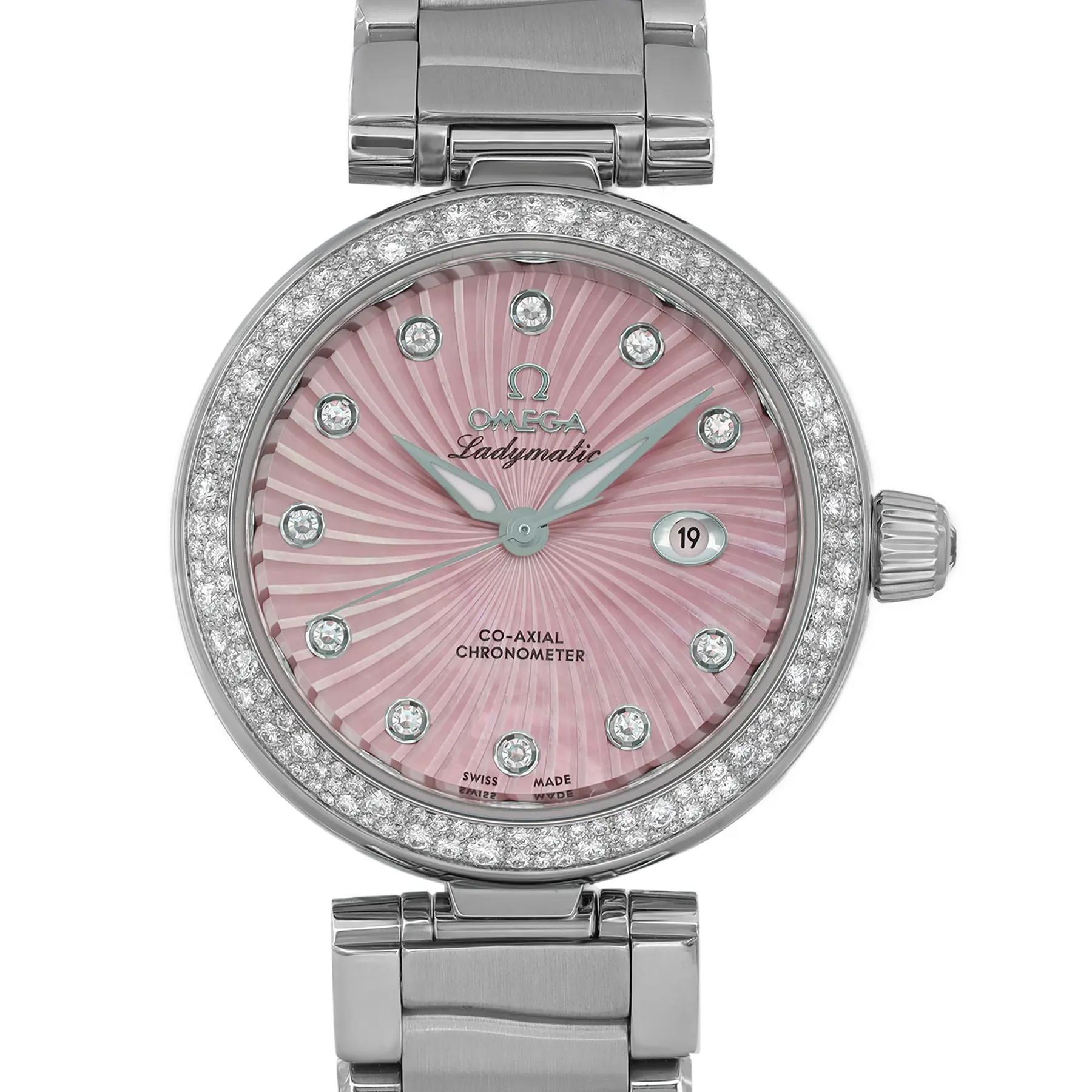 Brand new. Comes with a original box and papers.

General Information:
Brand: OMEGA
Model: Omega De Ville Ladymatic
Model Number: 425.35.34.20.57.001
Type: Wristwatch
Department: Men
Country/Region of Manufacture: Switzerland
Year Manufactured:
