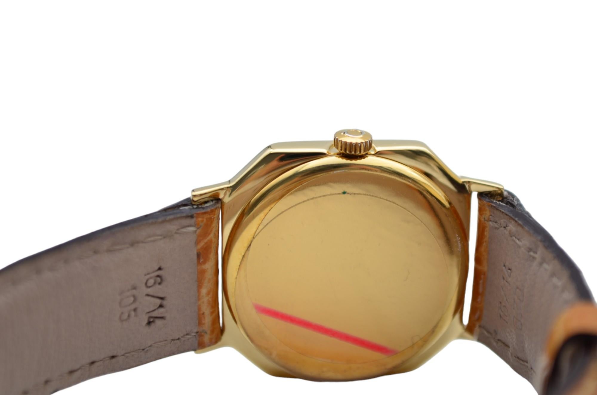 Omega De Ville Mechanical Vintage 18K Yellow Gold 25x25mm Ref: 1110 4