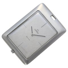 Omega De Ville Pocket Watch Art Deco Steel Manual Wind Immaculate