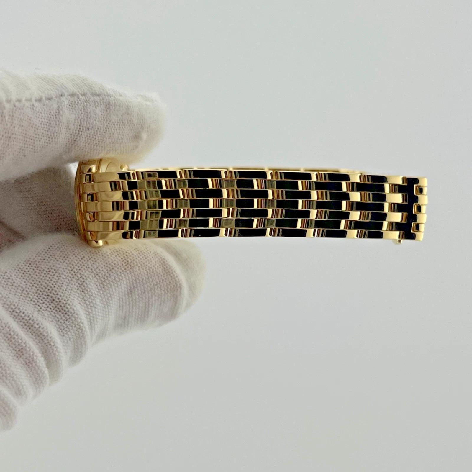 Omega De Ville Prestige 41707600 Madreperla Quadrante Diamante Oro 18 carati Scatola di Carta In condizioni buone in vendita a San Diego, CA