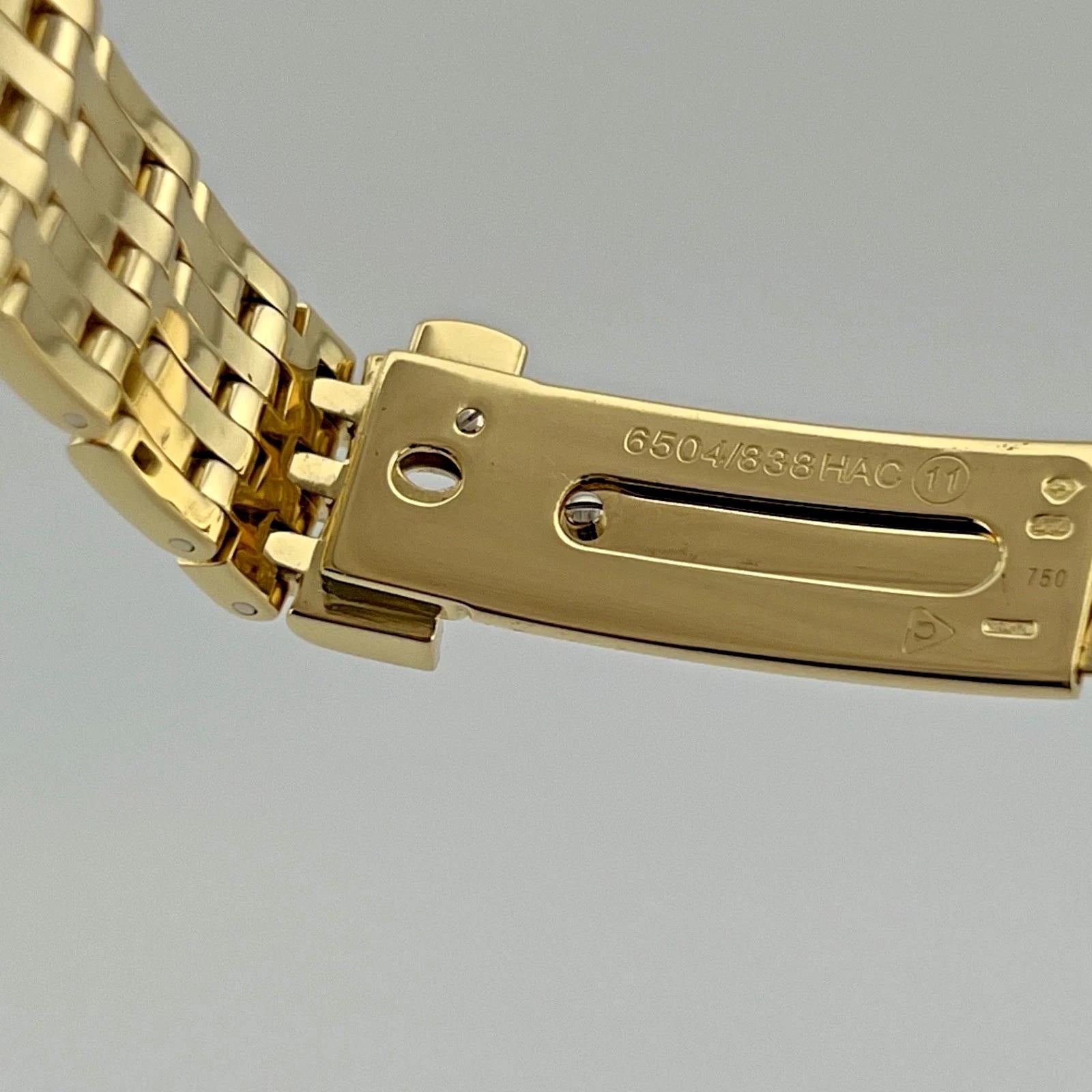 Omega De Ville Prestige 41707600 Madreperla Quadrante Diamante Oro 18 carati Scatola di Carta in vendita 2