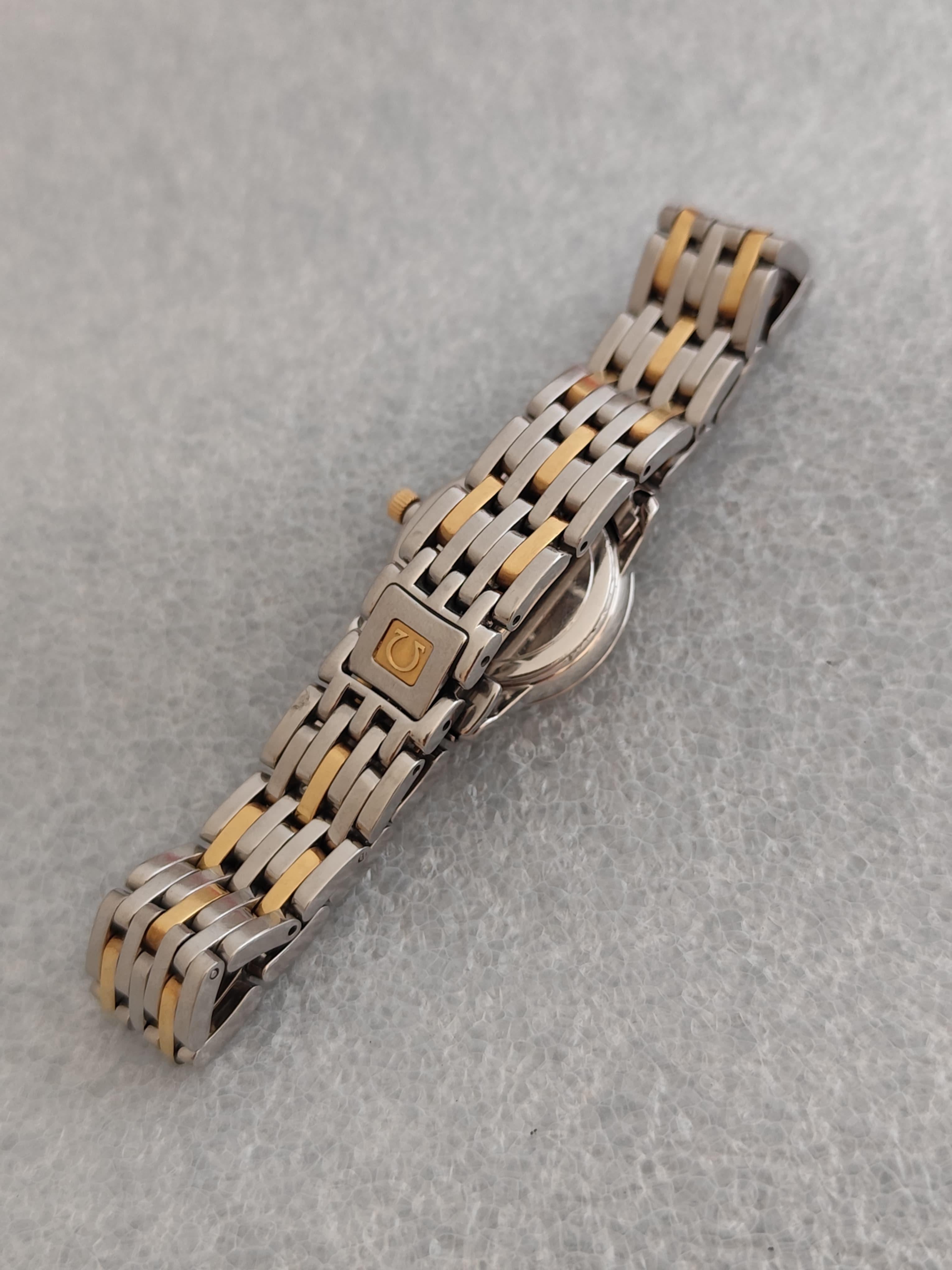 Reloj Omega De Ville Prestige 5951055 Acero/18K Oro Señoras En Caja Original en venta 8
