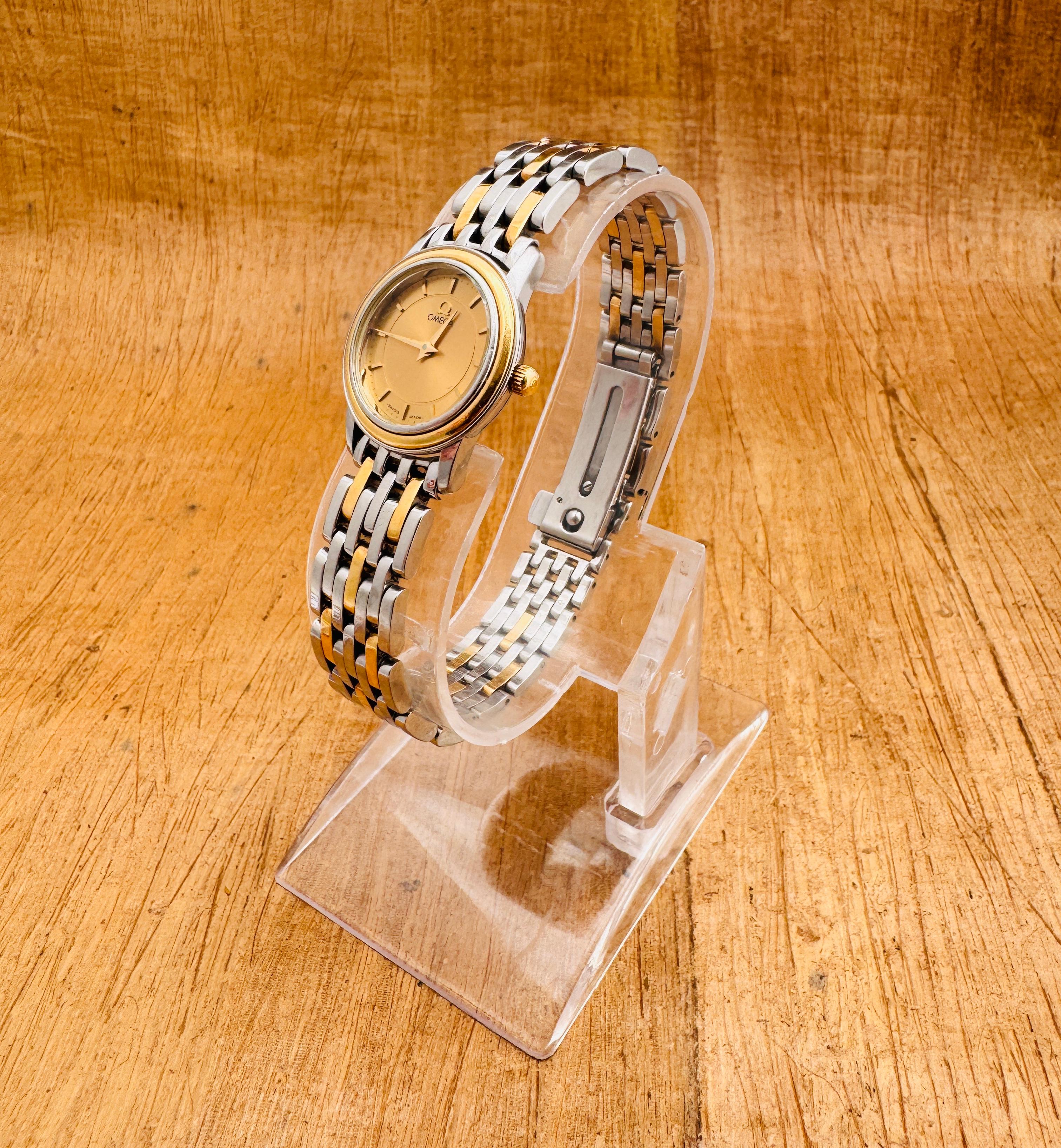 Reloj Omega De Ville Prestige 5951055 Acero/18K Oro Señoras En Caja Original en venta 13