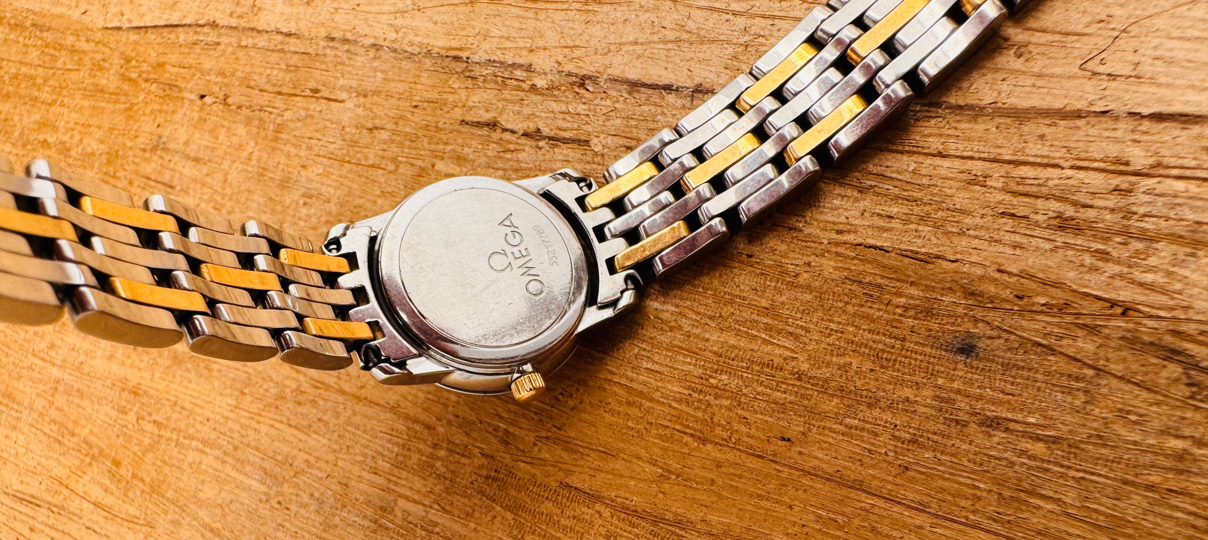Reloj Omega De Ville Prestige 5951055 Acero/18K Oro Señoras En Caja Original en venta 2