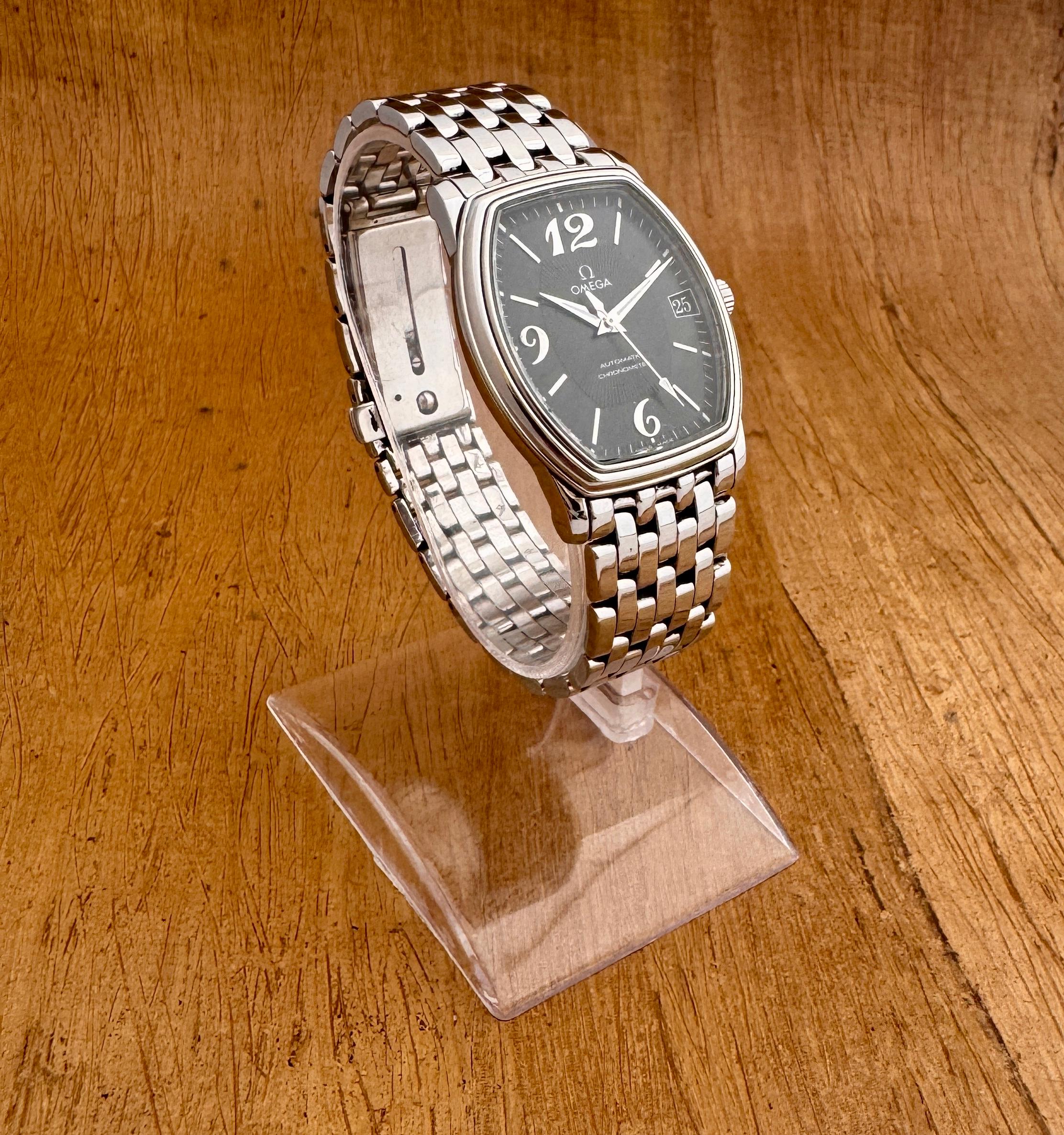 Orologio Omega De Ville Prestige Cronometro Tonneau Automatico Uomo in vendita 6