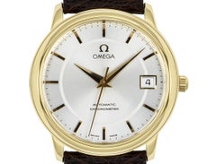Omega De Ville Prestige Chronometer Yellow Gold Watch