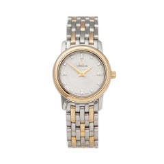 Omega De Ville Prestige Steel And Yellow Gold 43703500 Wristwatch
