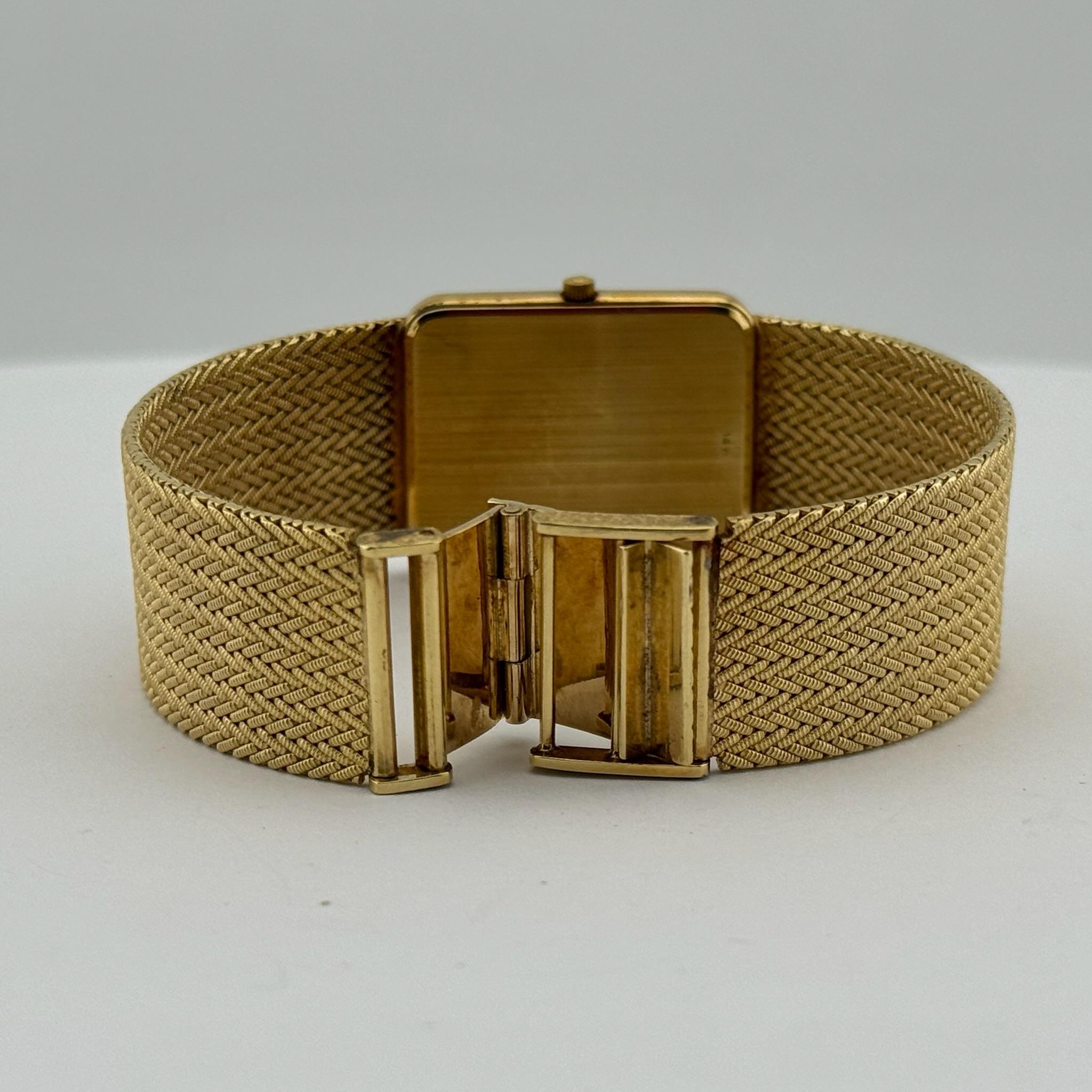 Omega De Ville Quartz 14K Yellow Gold Original Box For Sale 8
