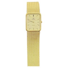 Omega De Ville Cuarzo 14K Oro Amarillo Caja Original