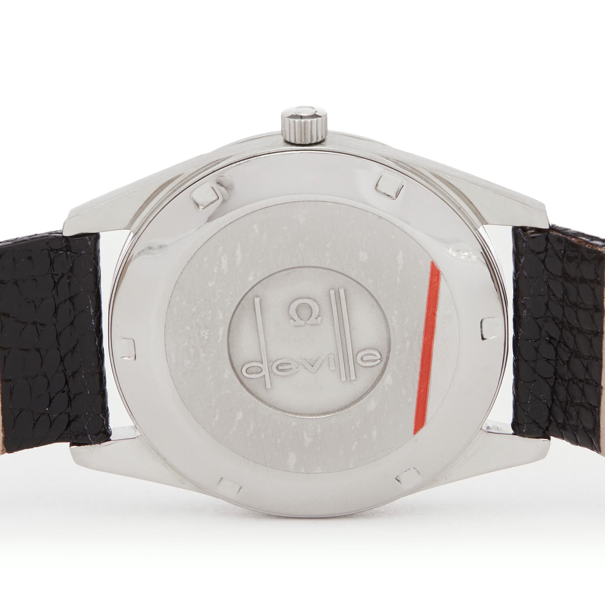 Men's Omega De Ville Stainless Steel Wristwatch