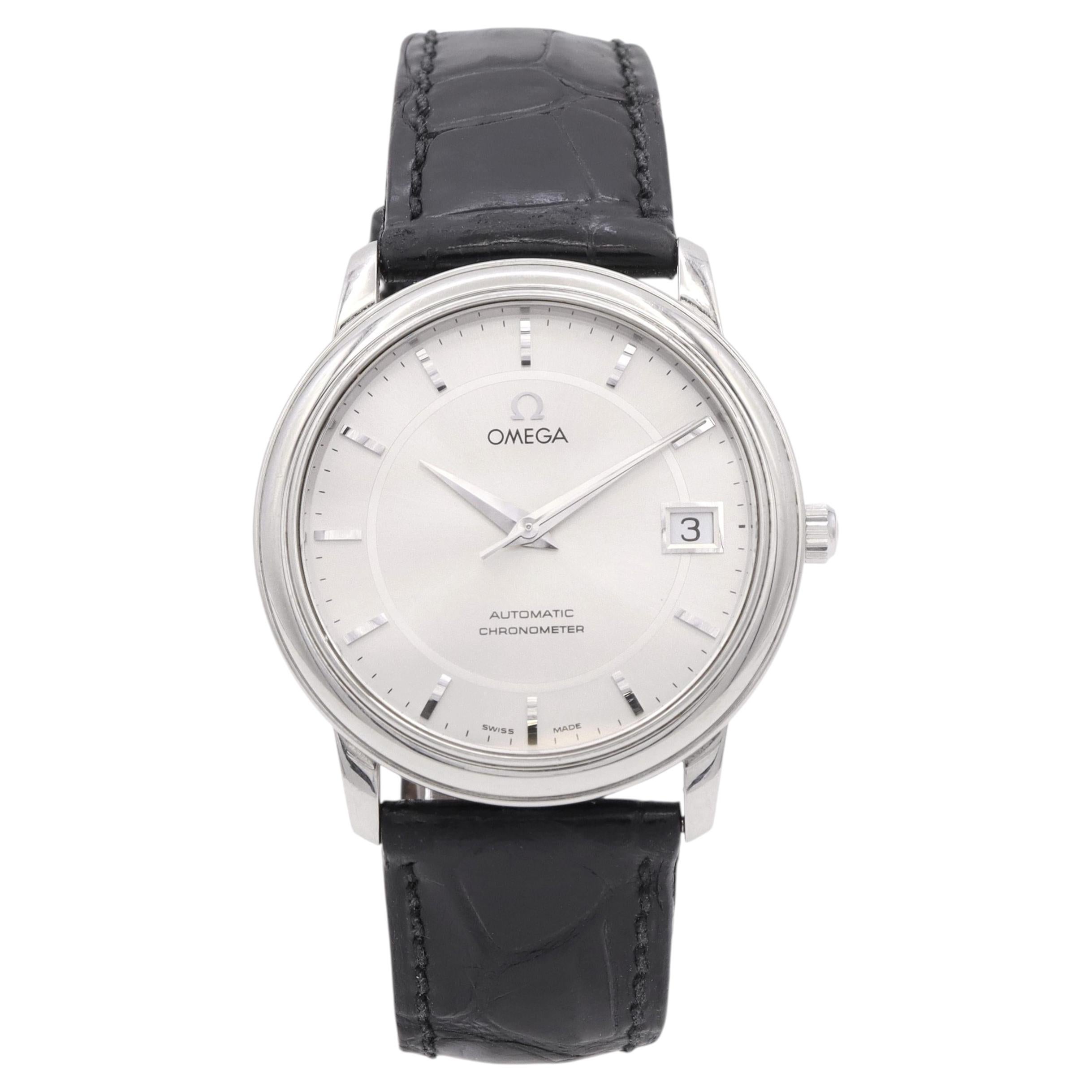 Omega De Ville Steel Chronometer Automatic Dress Watch Ref. 48003100