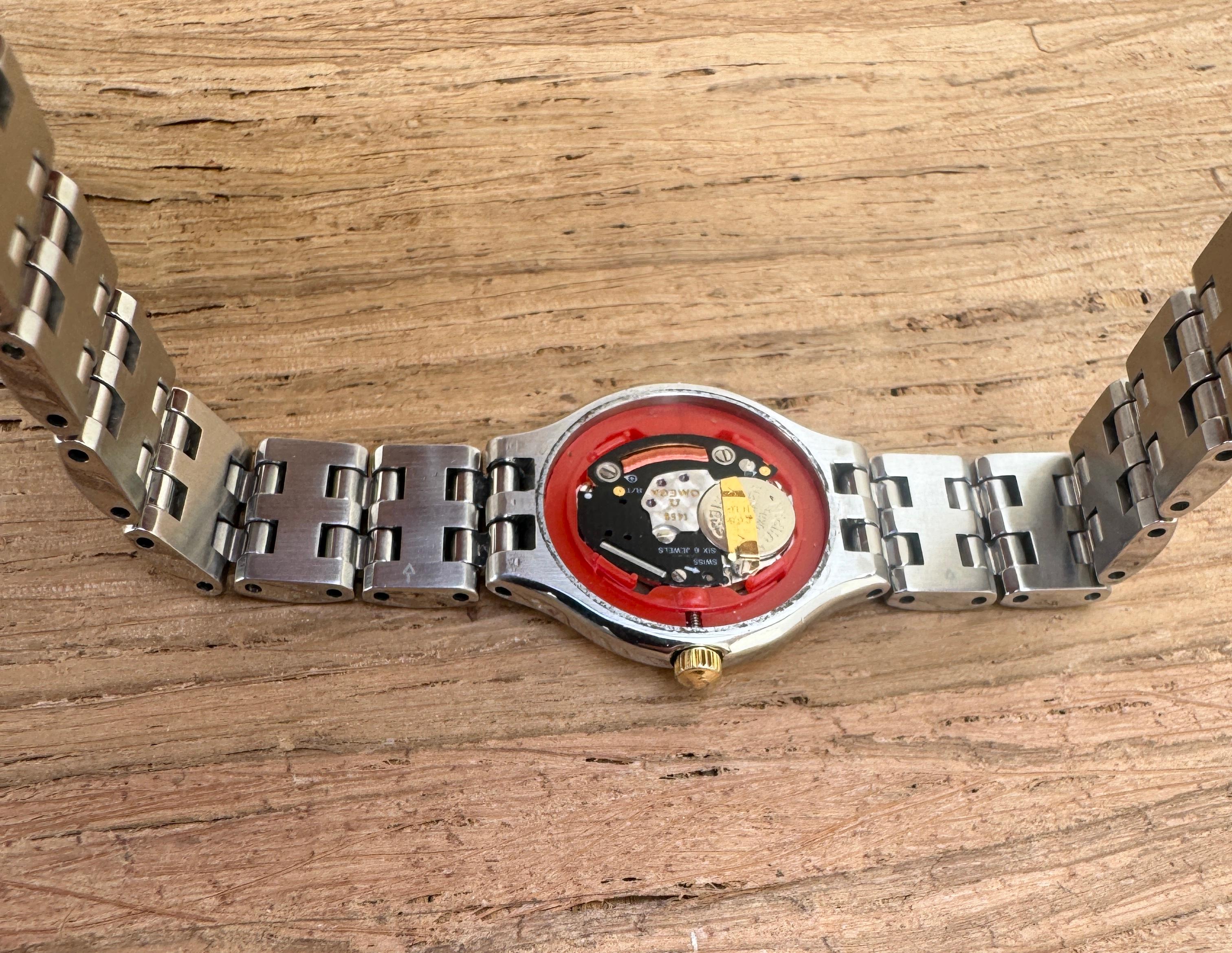 Omega De Ville Symbol Gold Stainless Steel Ladies Watch 7