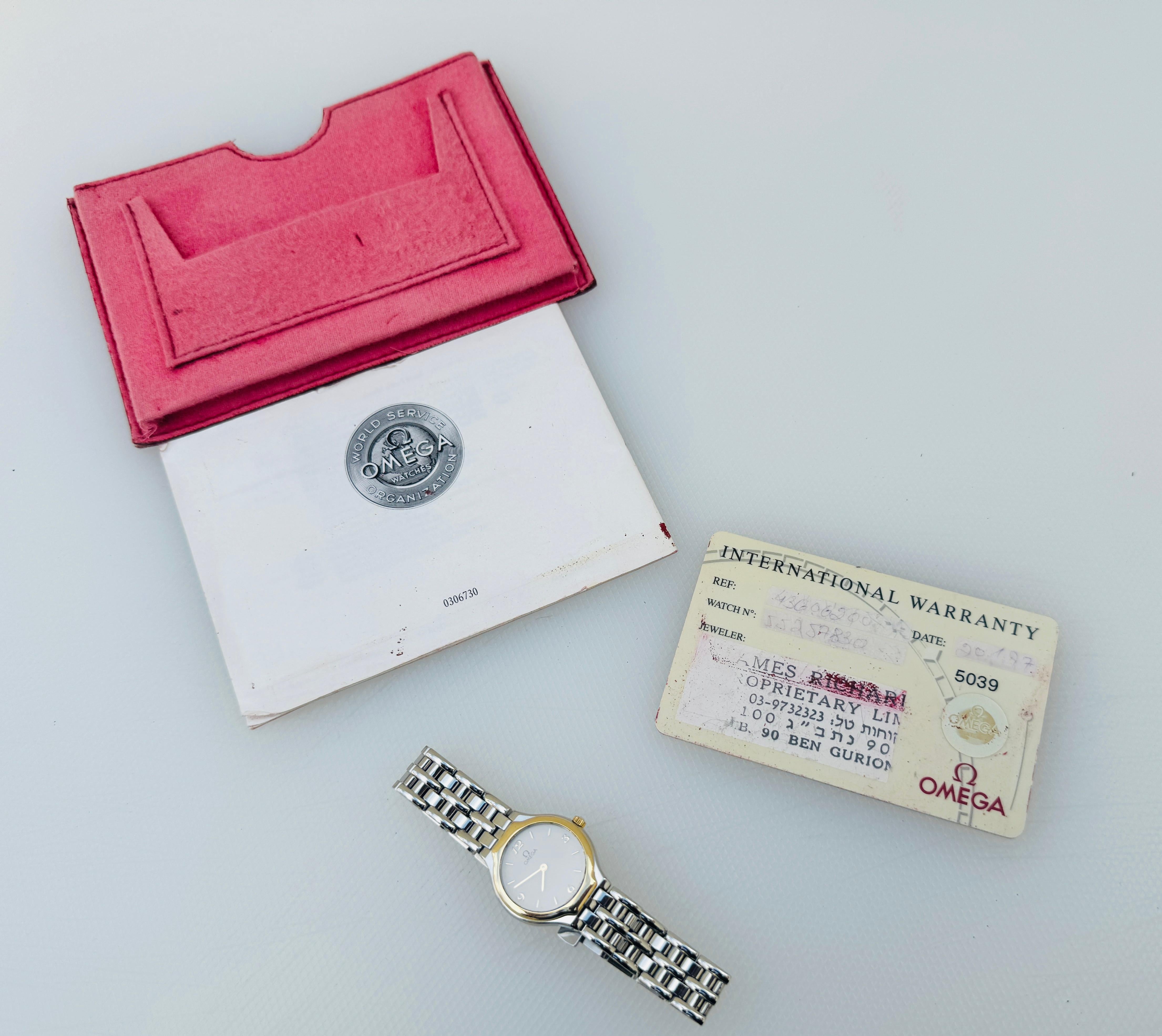omega de ville symbol watch