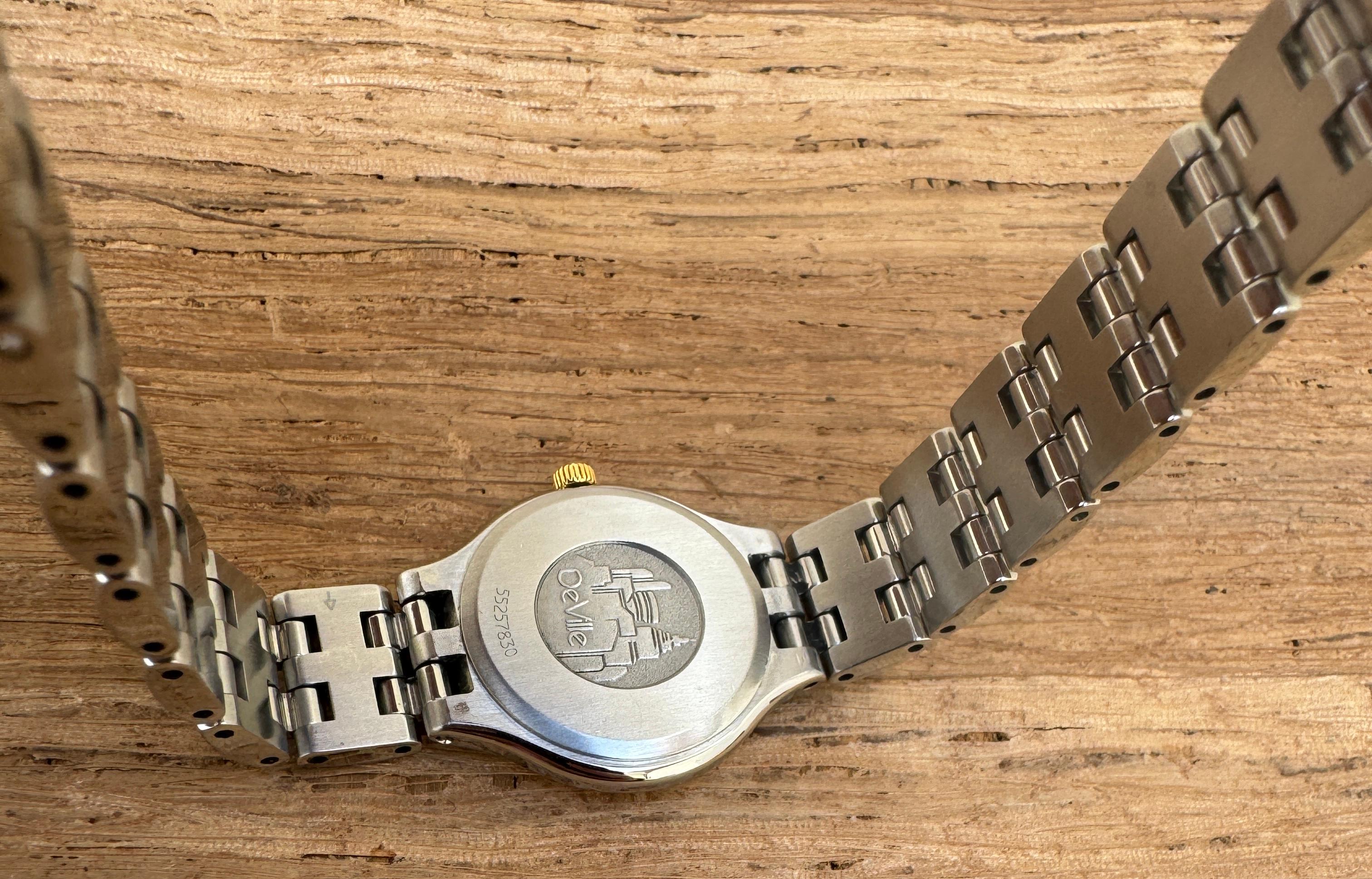 Women's Omega De Ville Symbol Gold Stainless Steel Ladies Watch