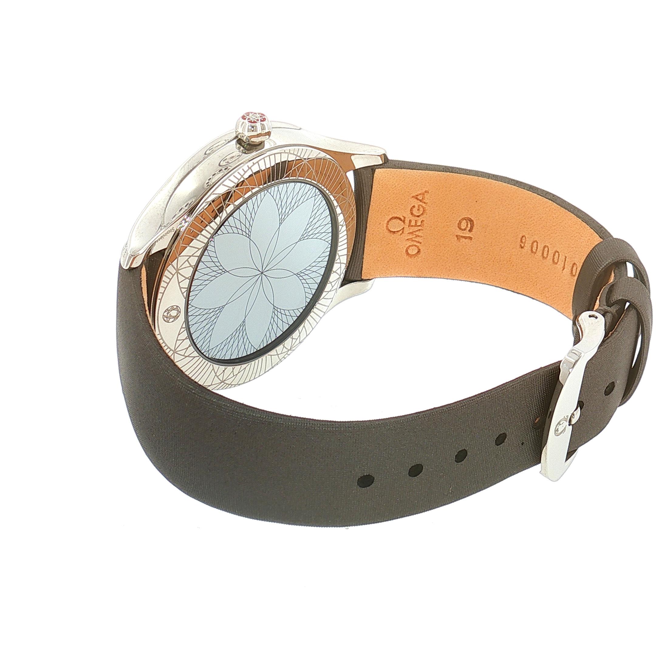 Omega De Ville Trésor Ladies Quartz Diamond Watch – 39mm View 4