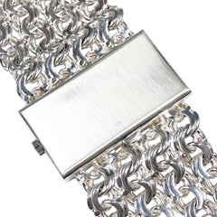 Omega De Ville Vintage Large Silver Mechanical Bracelet Watch