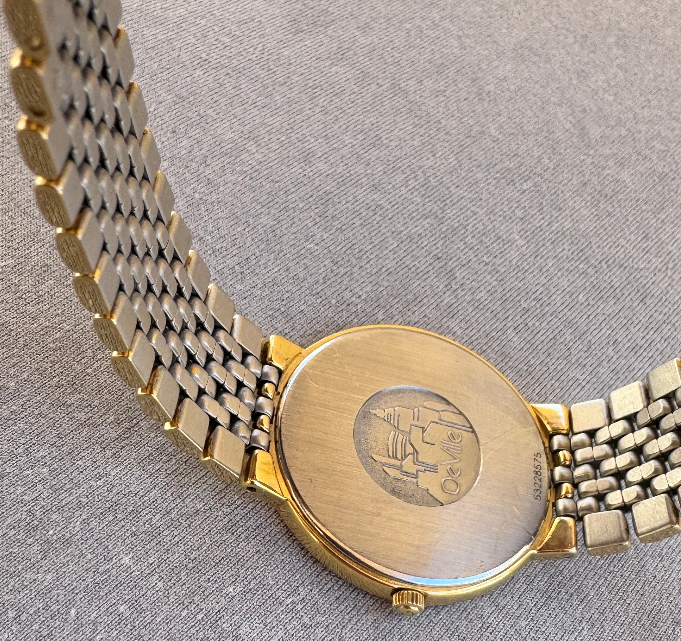 Reloj Omega De Ville Blanco Esfera Romana Fecha en venta 6
