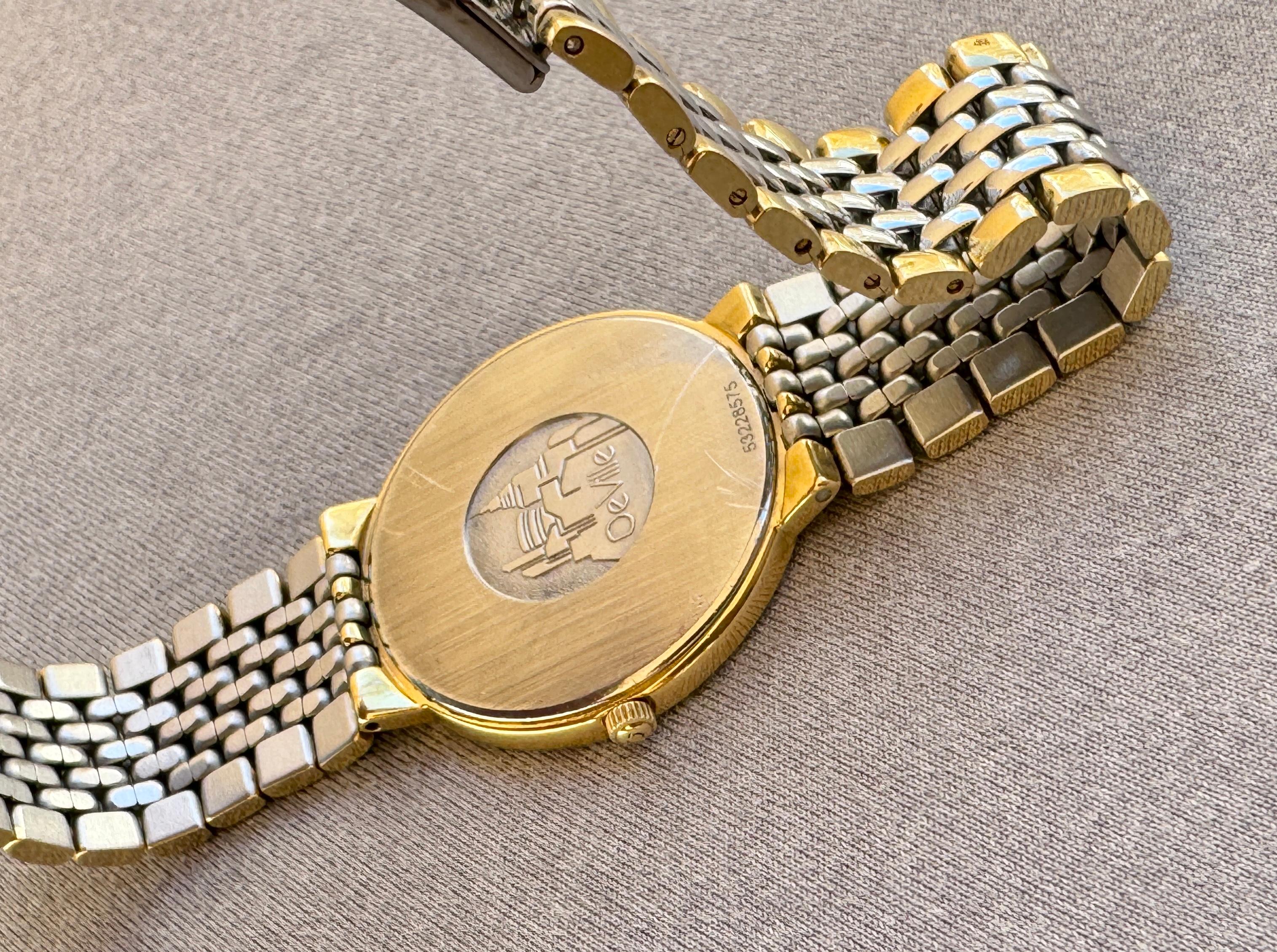 Reloj Omega De Ville Blanco Esfera Romana Fecha en venta 7