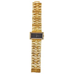 Vintage Omega DeVille 1970s Gold Watch Bracelet