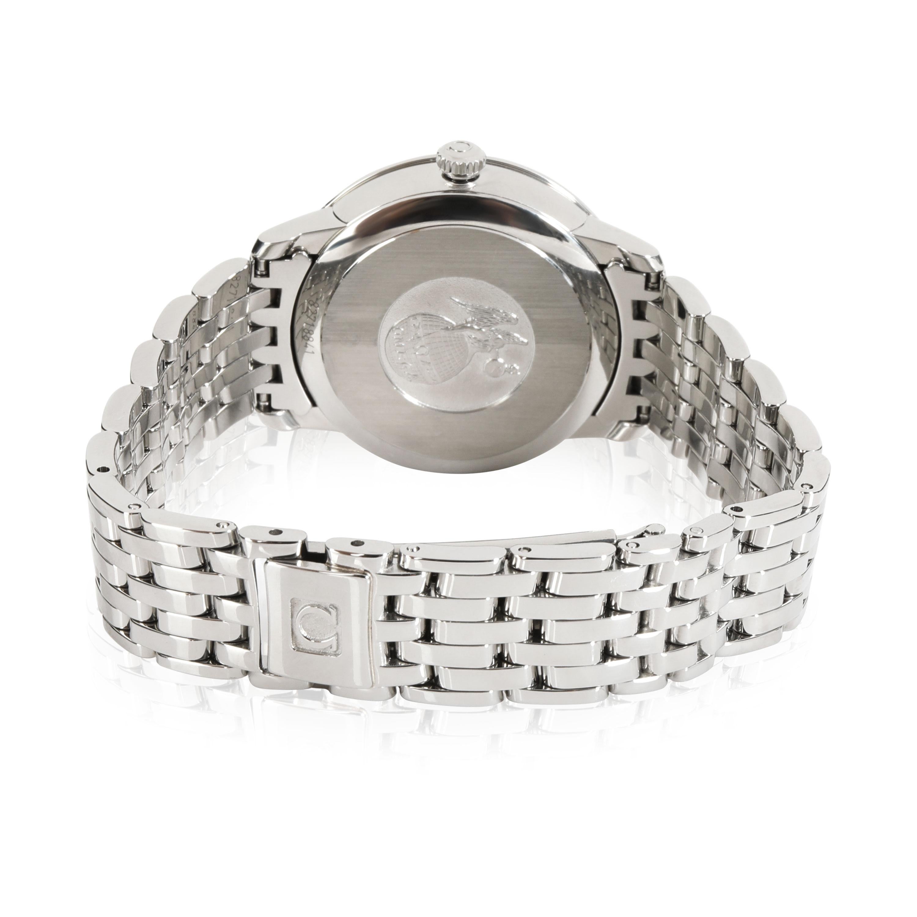 
Omega DeVille 424.10.33.20.52.001 Women's Watch in Stainless Steel

SKU: 111759

PRIMARY DETAILS
Brand:  Omega
Model: DeVille
Country of Origin: Switzerland
Movement Type:  
Year Manufactured: 
Year of Manufacture: 2010-2019
Condition: Retail price