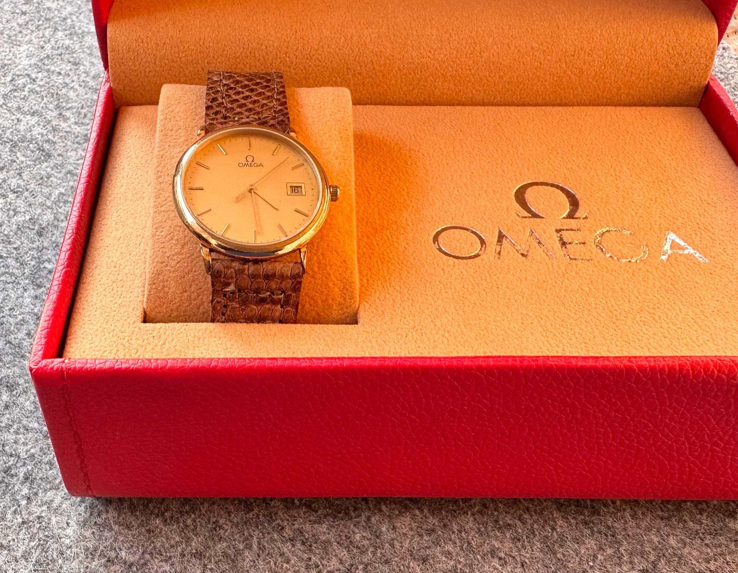 Omega DeVille Kal.1430 Jubilee Classic Uhr im Zustand „Gut“ im Angebot in Toronto, CA