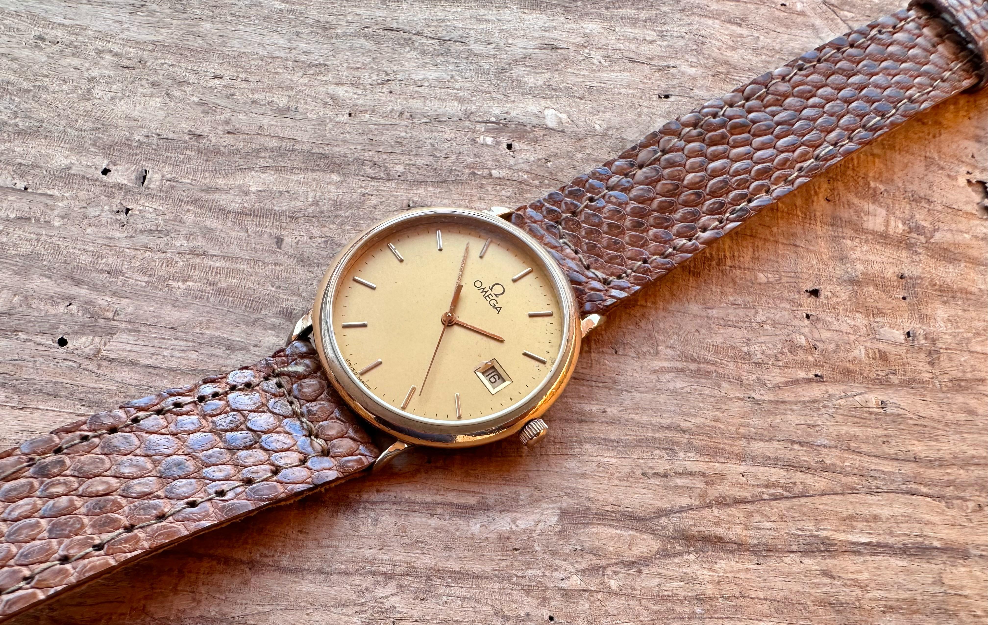 Omega DeVille Cal.1430 Jubilee Classic Watch In Good Condition For Sale In Toronto, CA