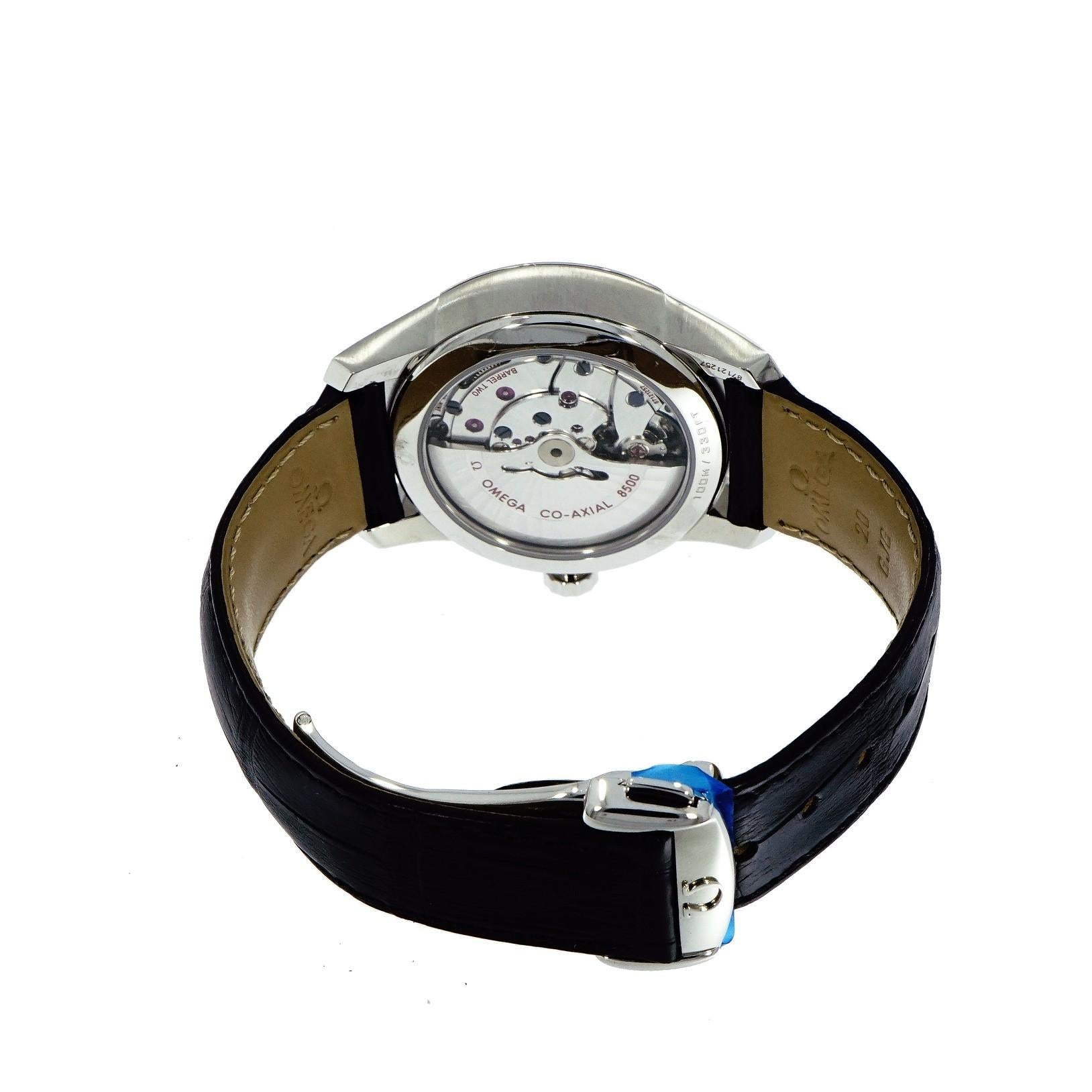 Omega DeVille Co-Axial Chronometer O43113412101001 2