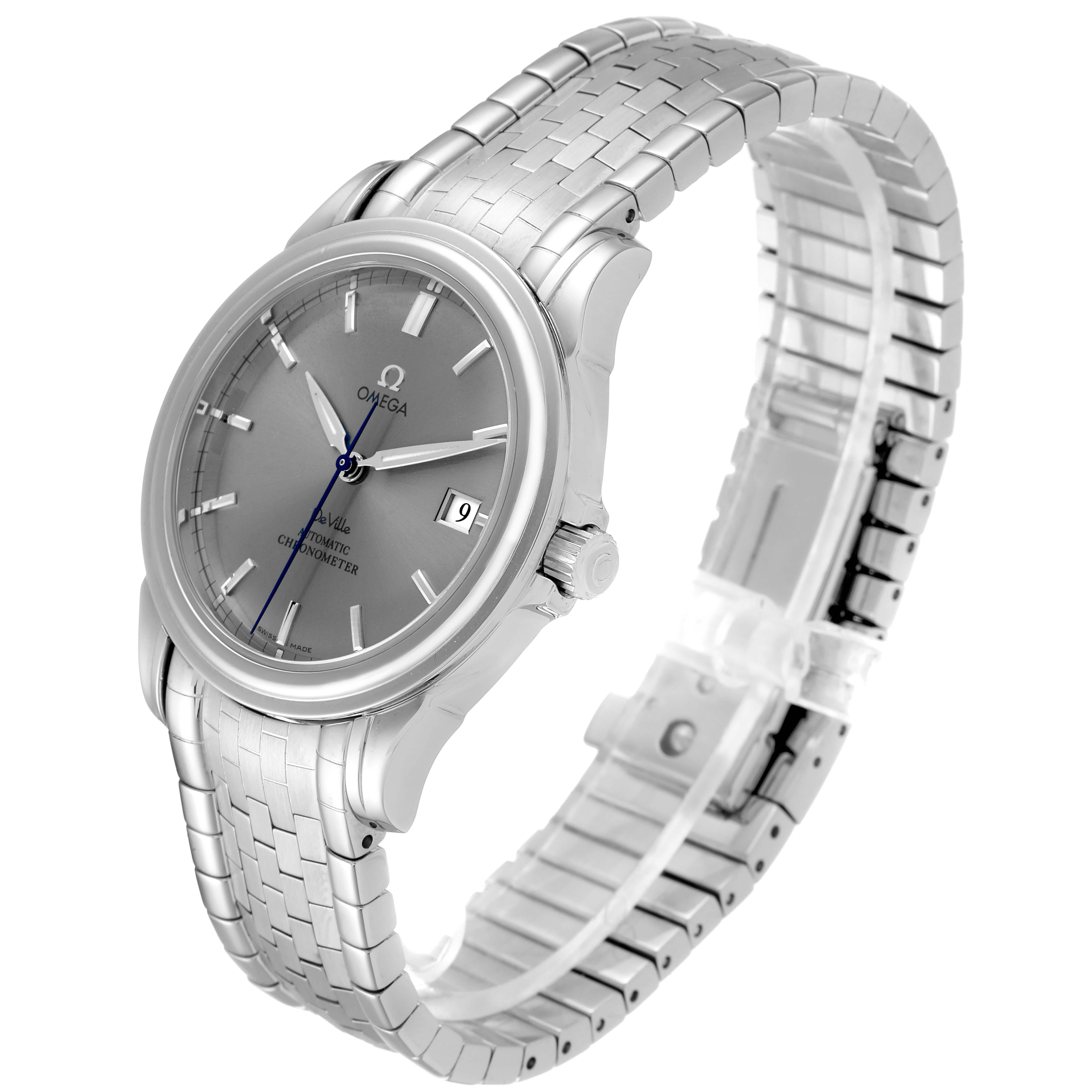 Omega DeVille Co-Axial Chronometer Stahl-Herrenuhr 4531.40,00 Karten im Angebot 2