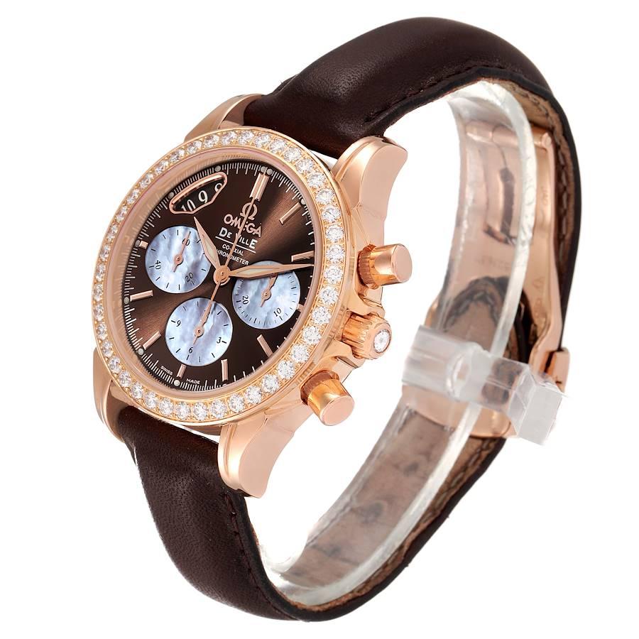omega de ville diamond ladies watch