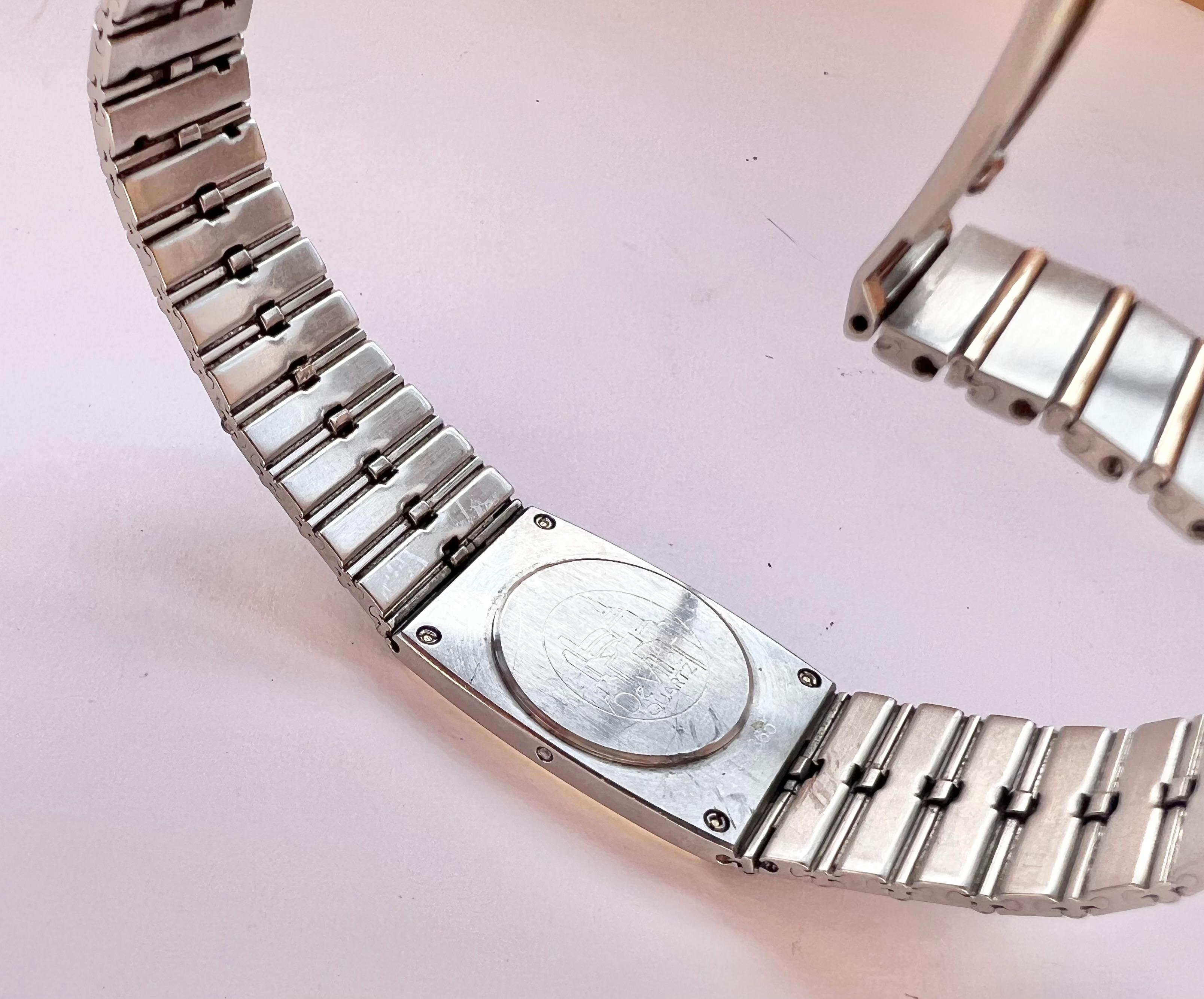 Omega DeVille Honigwabe Zifferblatt Ref 1950033 Cal 1365 volle Bar zwei Tone Uhr für Damen oder Herren
