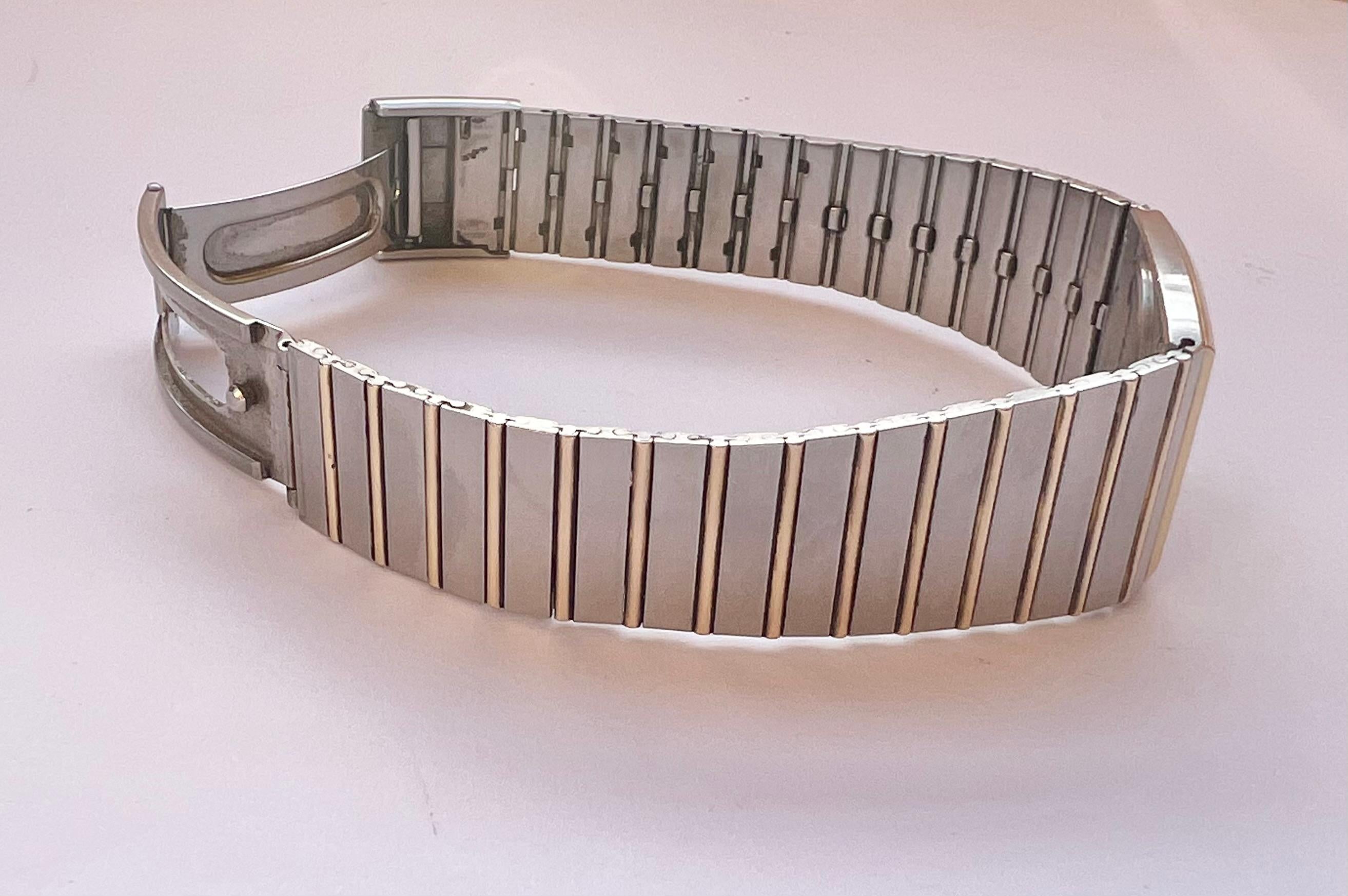 Omega DeVille Honigwabe Zifferblatt Ref 1950033 Cal 1365 volle Bar zwei Tone Uhr 1