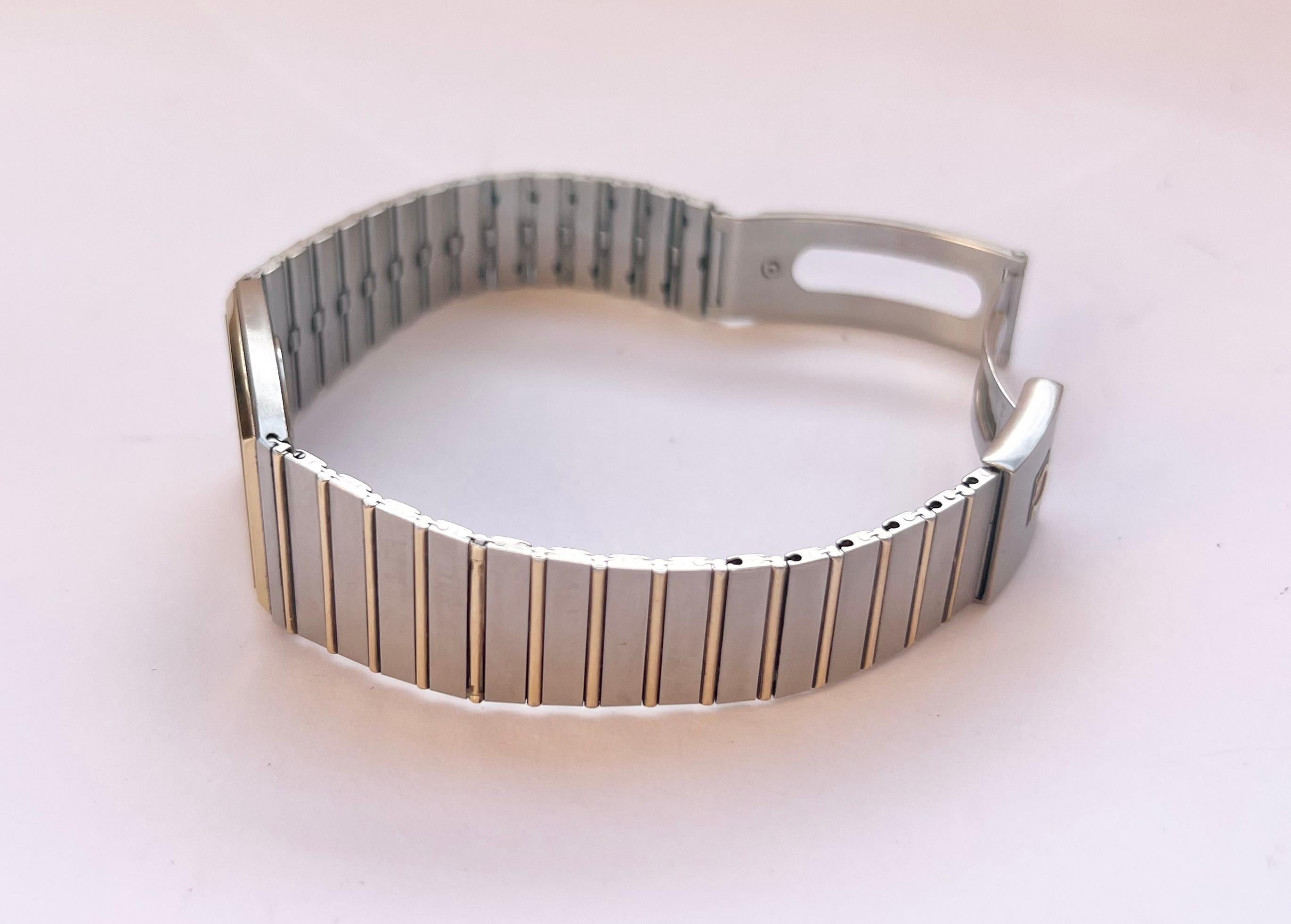 Omega DeVille Honigwabe Zifferblatt Ref 1950033 Cal 1365 volle Bar zwei Tone Uhr 2
