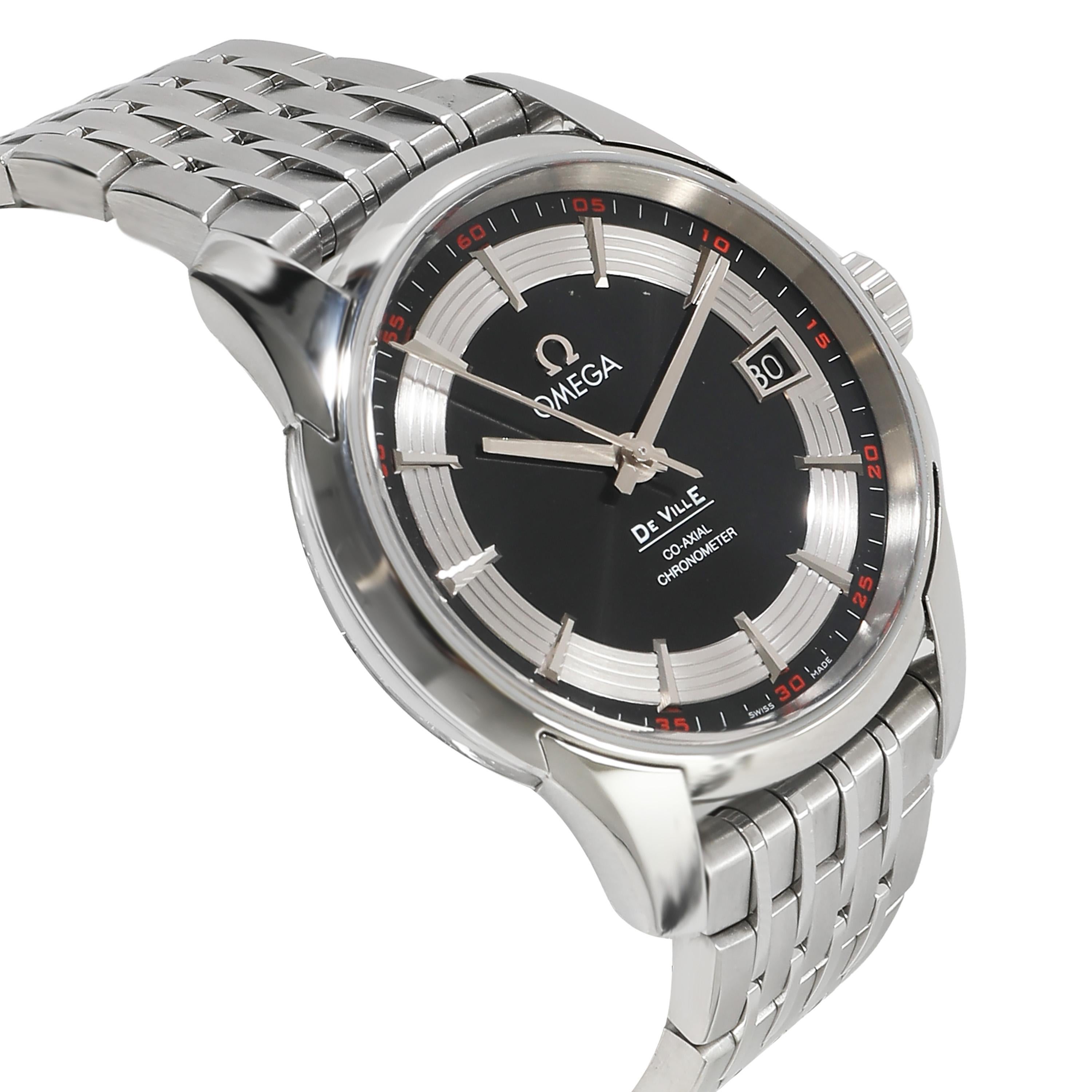 Omega DeVille Hour Vision 431.30.41.21.01.001 Herrenuhr in  Rostfreier Stahl 1