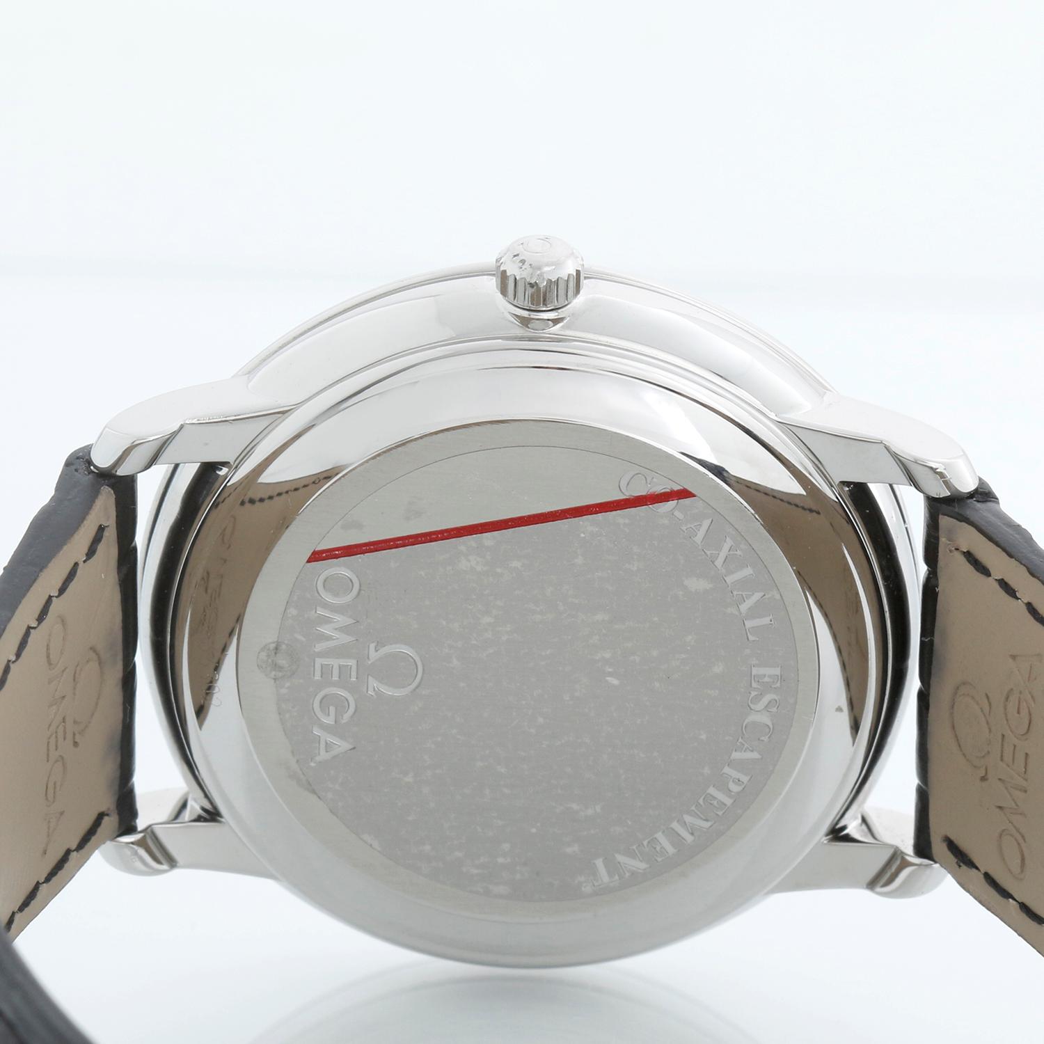 Orologio Omega DeVille Prestige da uomo in acciaio inossidabile 48753101 In condizioni ottime in vendita a Dallas, TX