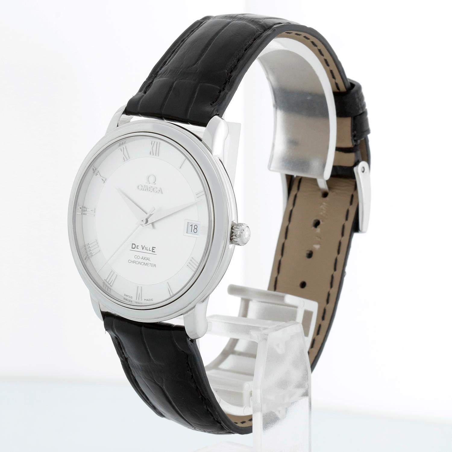 Uomo Orologio Omega DeVille Prestige da uomo in acciaio inossidabile 48753101 in vendita