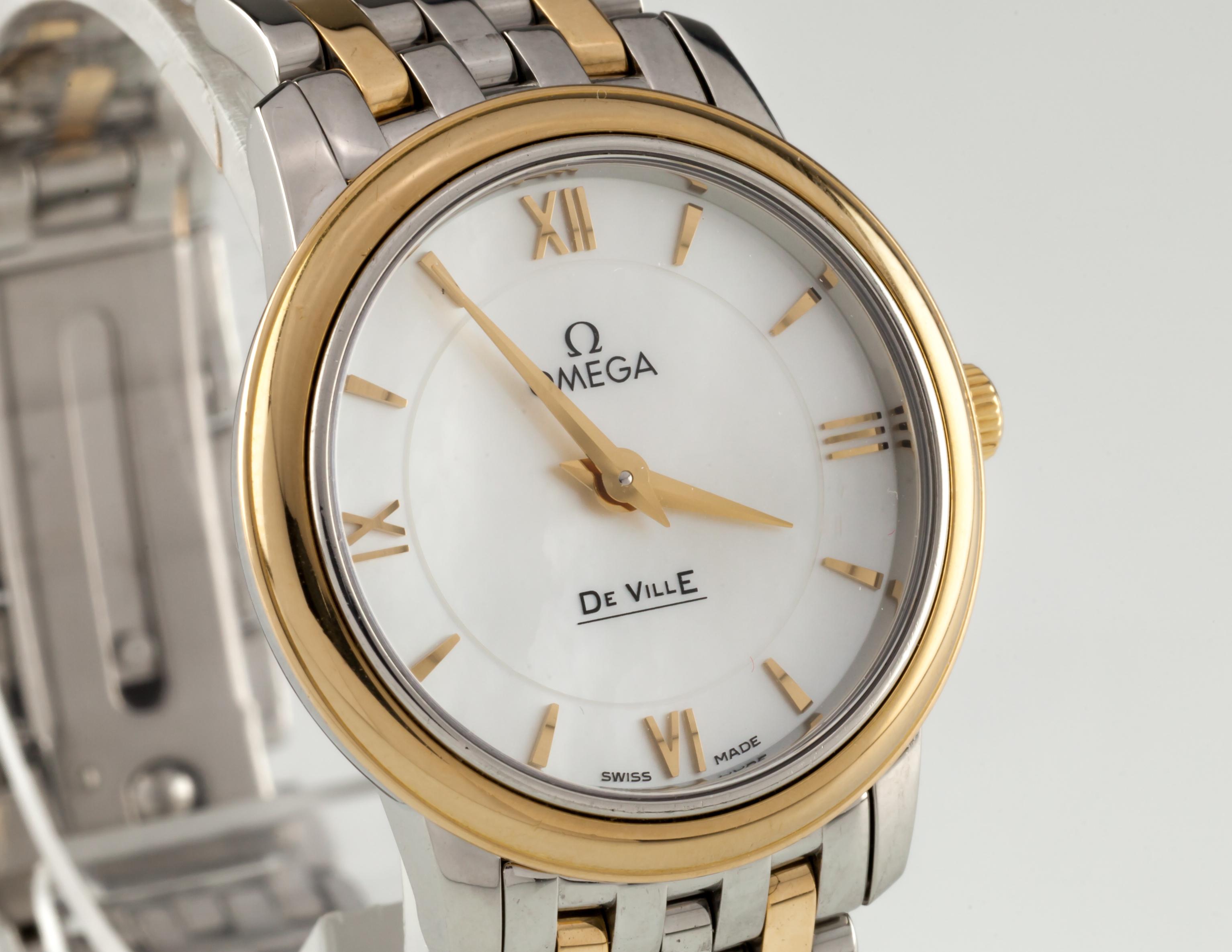 omega de ville prestige women's watch