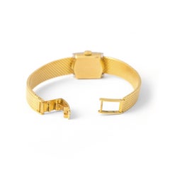 Omega Diamond Yellow Gold 18K Wristwatch 1970S