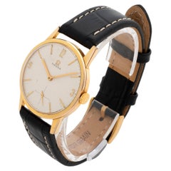Omega Dress Watch. Handaufzug Cal 269 Uhrwerk. Patiniertes Zifferblatt, Jahr 1964
