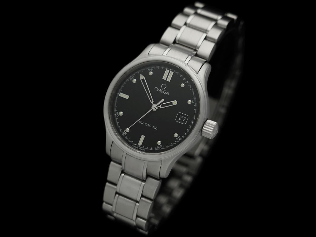 Reloj Automático Omega Dynamic III The Classic Hombre Esfera Pezón Ref. 5203.50 SS en Excelente estado para la venta en Suwanee, GA