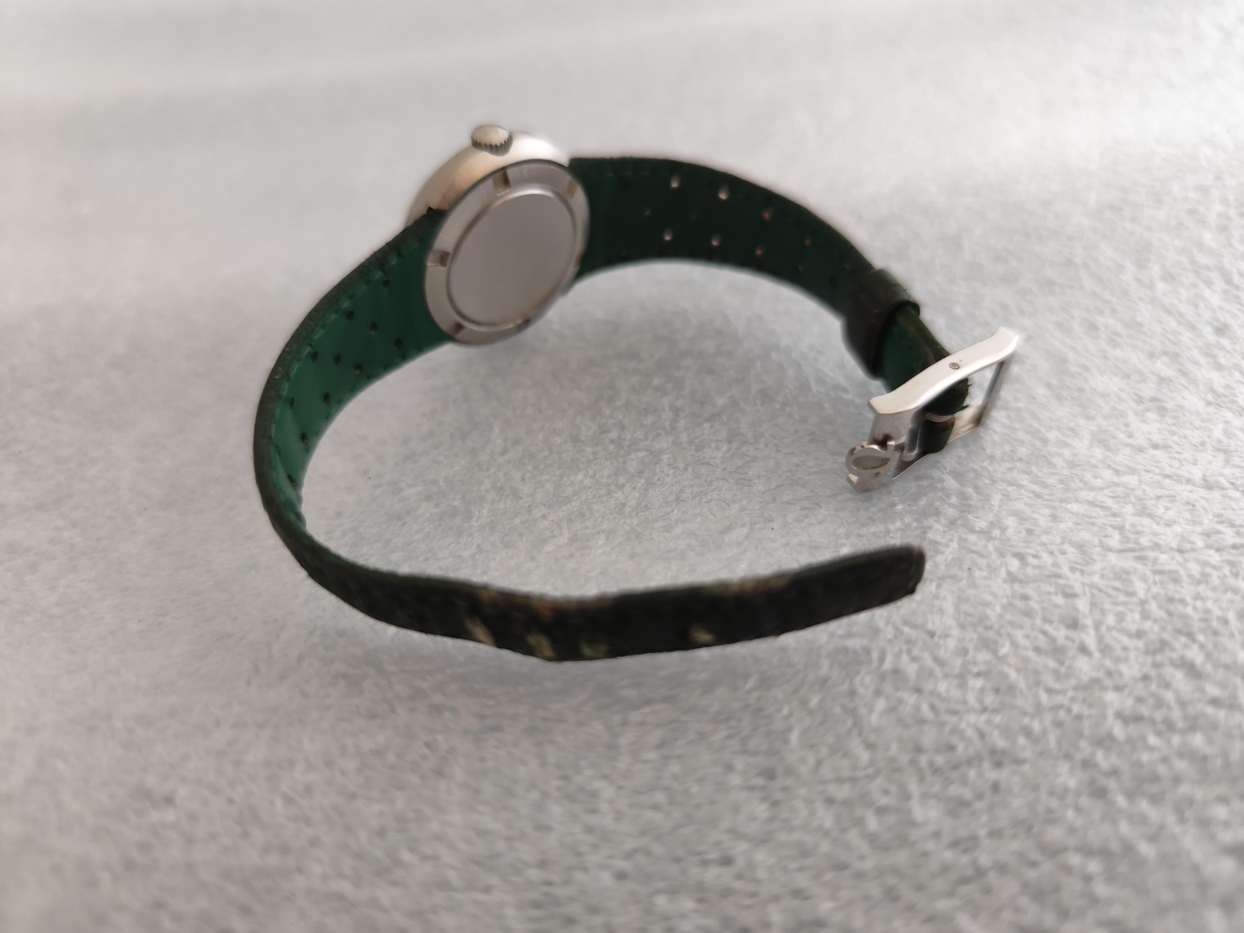 Omega Dynamic ST535015 ( 565015 )Cal. 630 Manuale Raro Orologio con Quadrante Verde in vendita 2