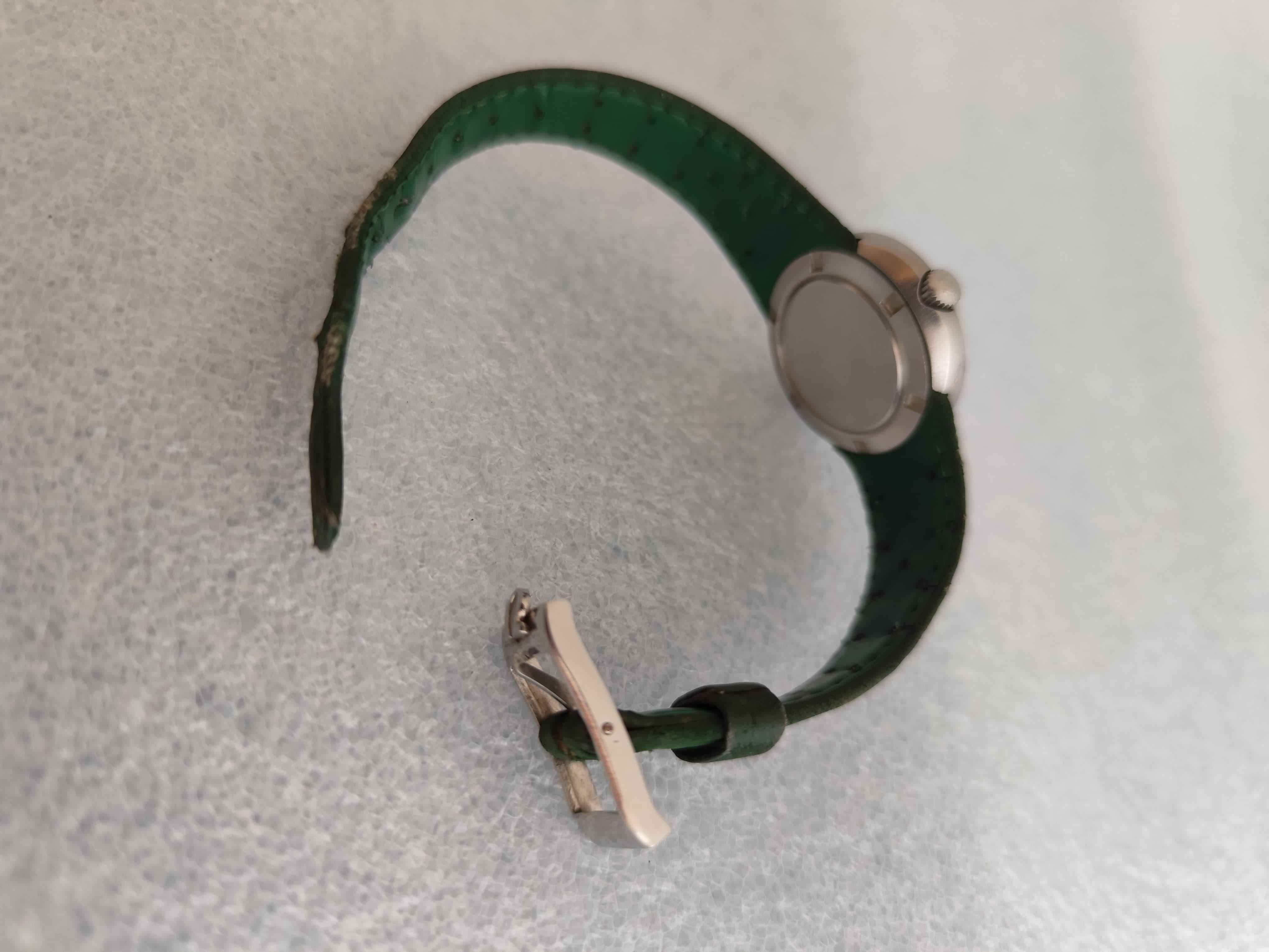 Omega Dynamic ST535015 ( 565015 )Cal. 630 Manuale Raro Orologio con Quadrante Verde in vendita 5