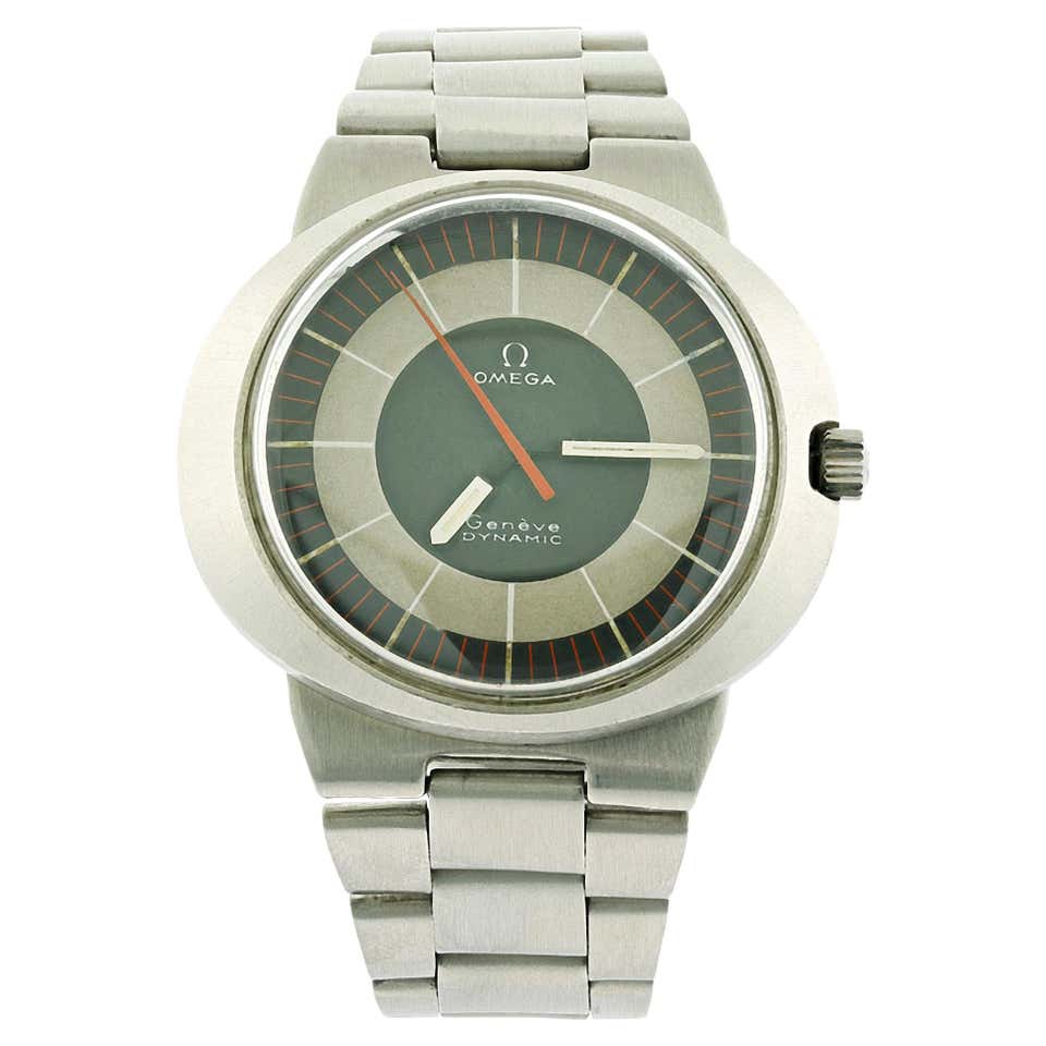 Vintage Omega Dynamic Stainless Steel Watch, 1970 For Sale at 1stDibs ...